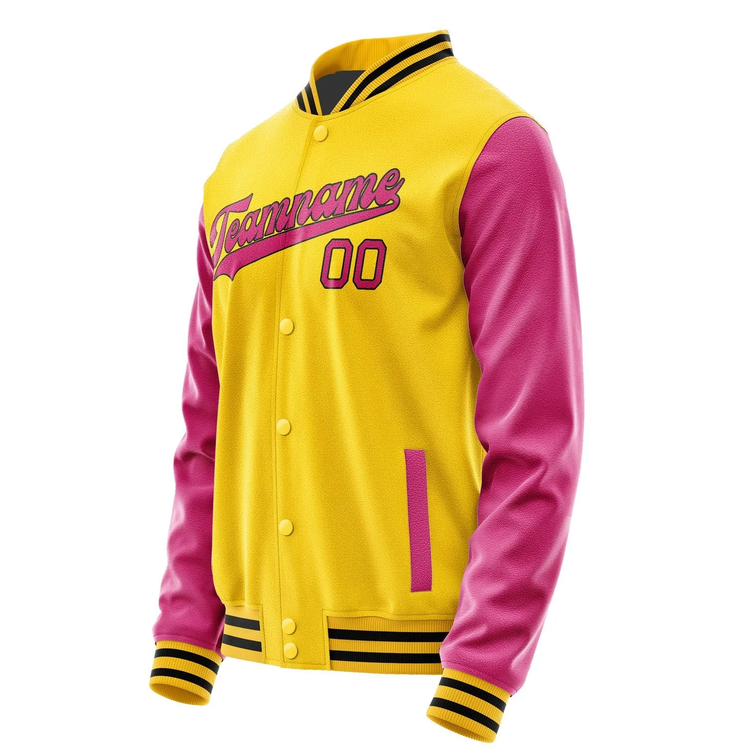 Custom Gold Pink Jacket sold by Tailorly product image thumbnail 2