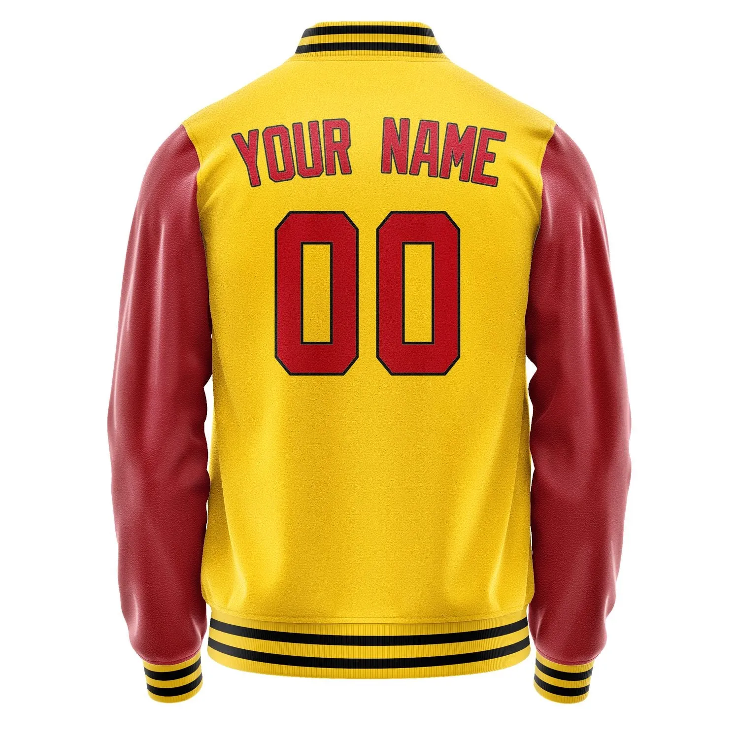 Custom Gold Red Jacket sold by Tailorly product image thumbnail 3