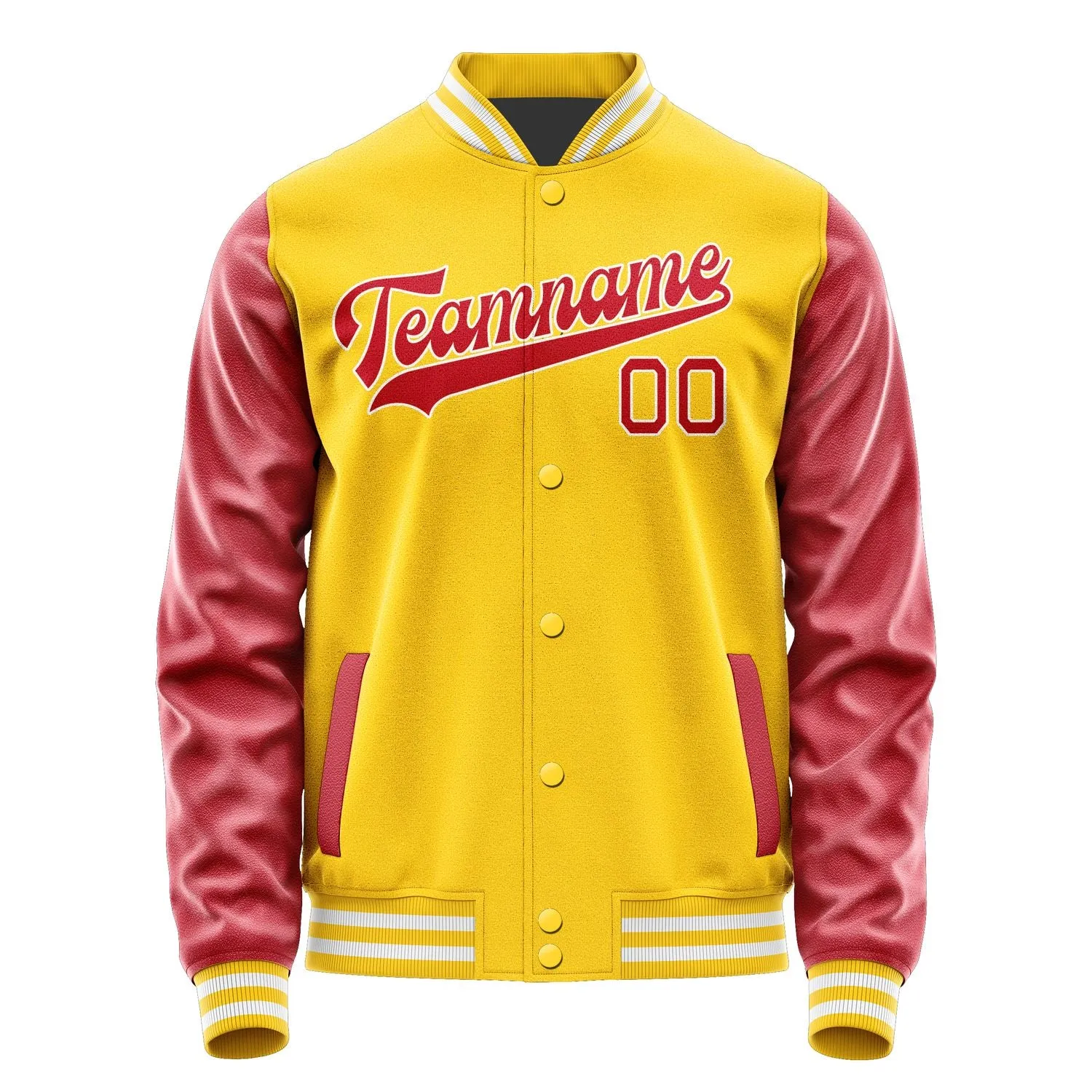 Custom Gold Red Jacket sold by Tailorly product image thumbnail 4