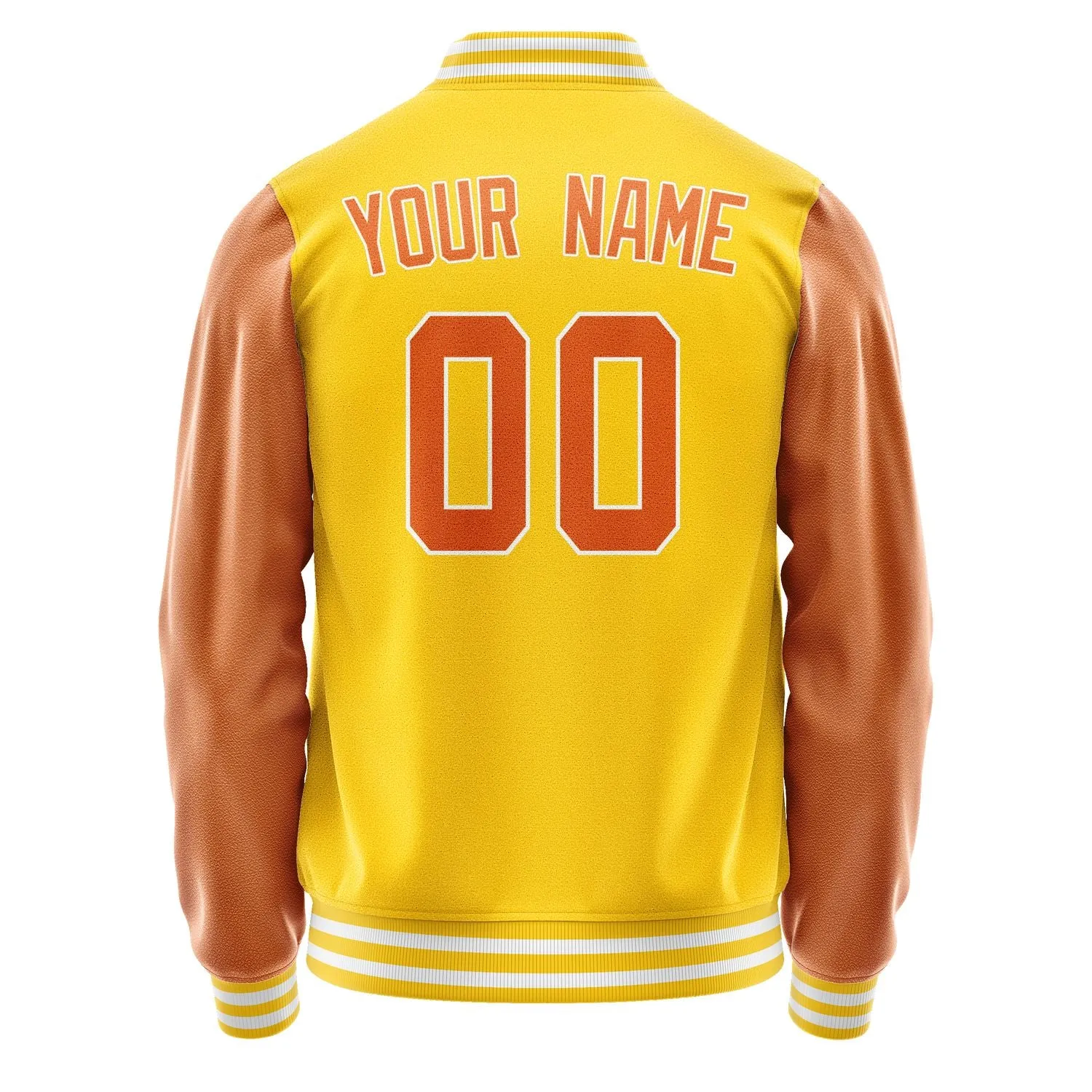 Custom Gold Orange Jacket sold by Tailorly product image thumbnail 3