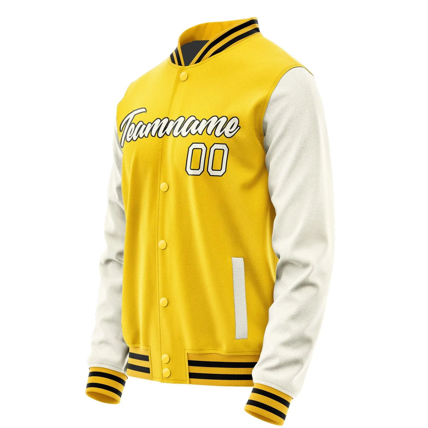 Custom Gold Cream Jacket sold by Tailorly product image thumbnail 3