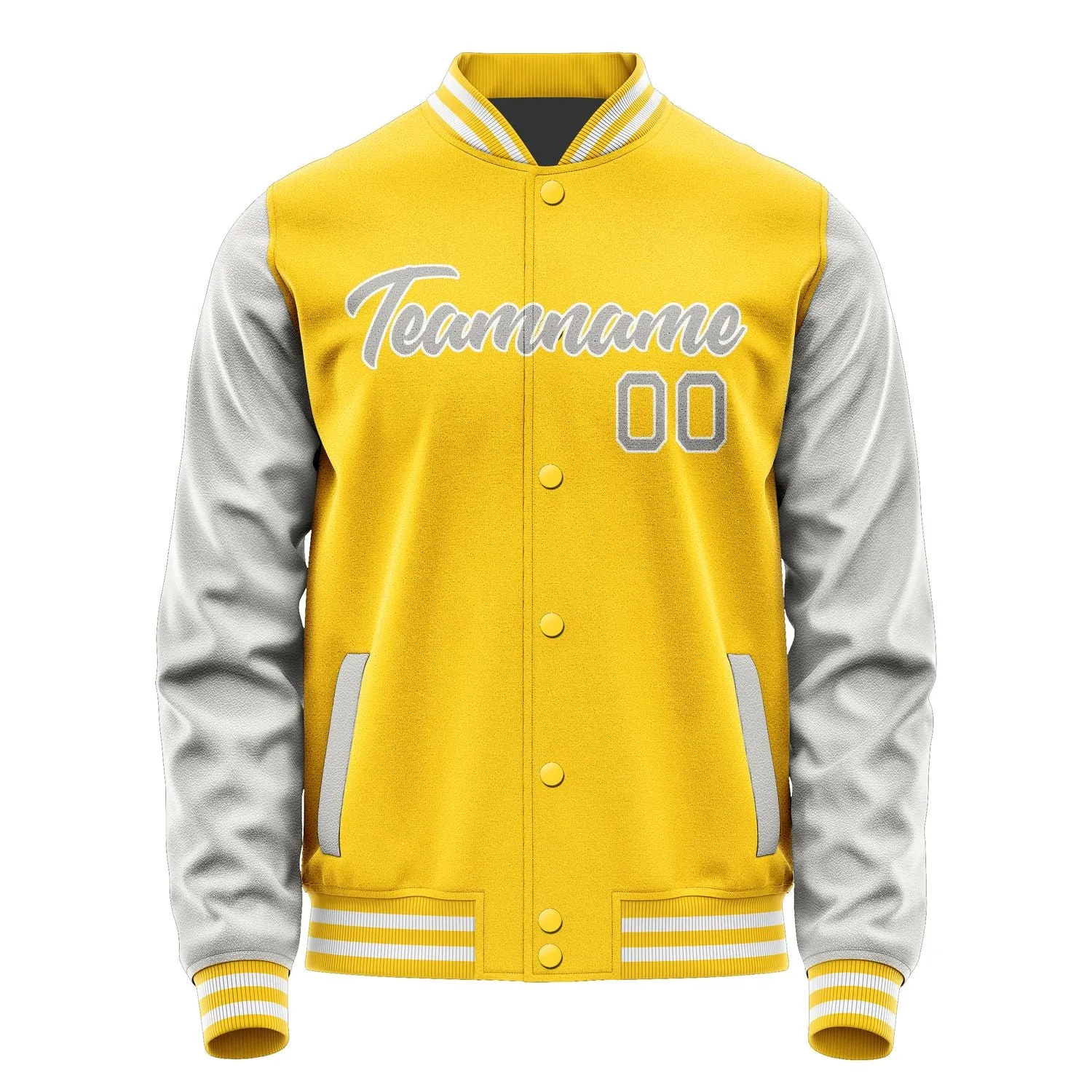 Custom Gold Gray Jacket sold by Tailorly product image thumbnail 2