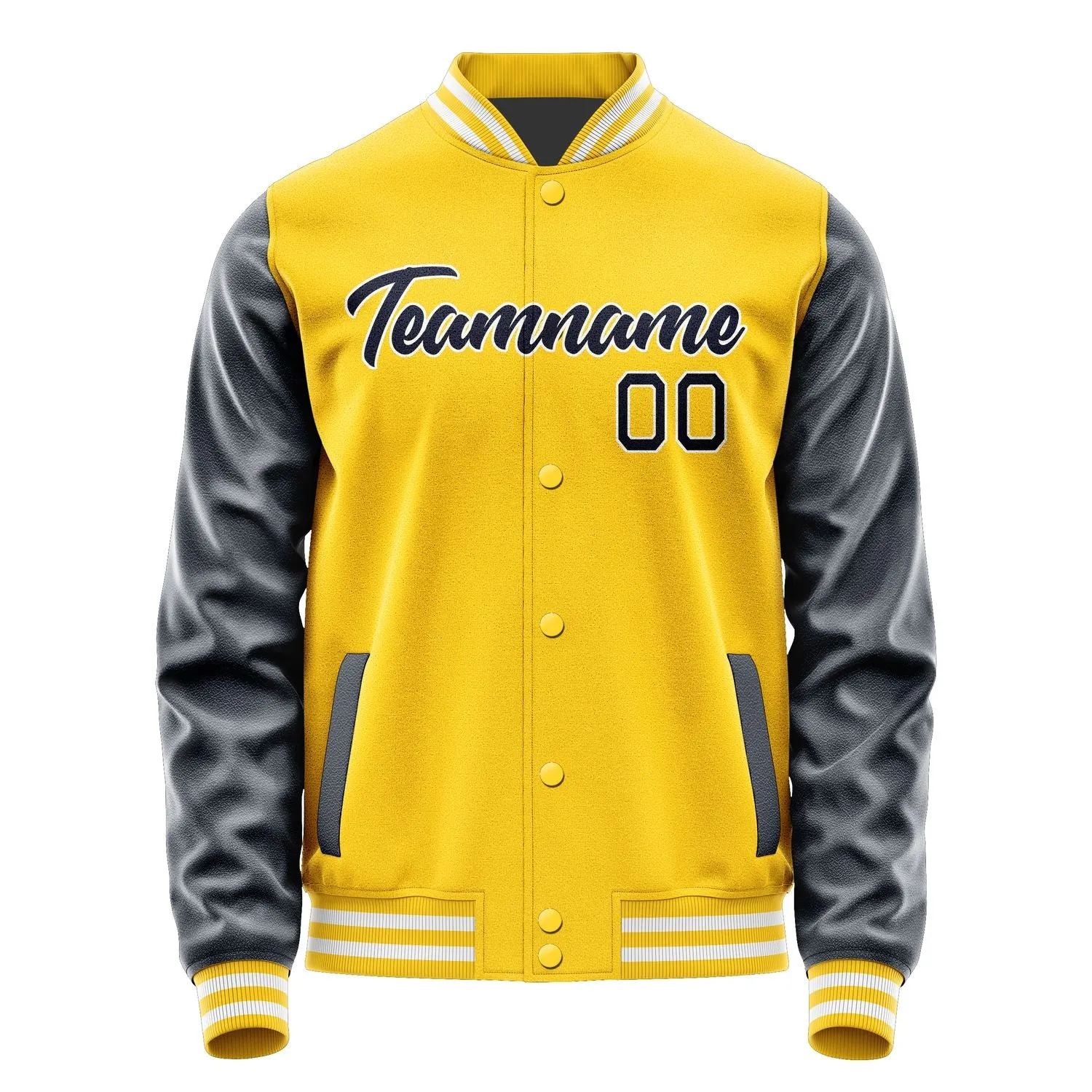 Custom Gold Navy Jacket sold by Tailorly product image thumbnail 2