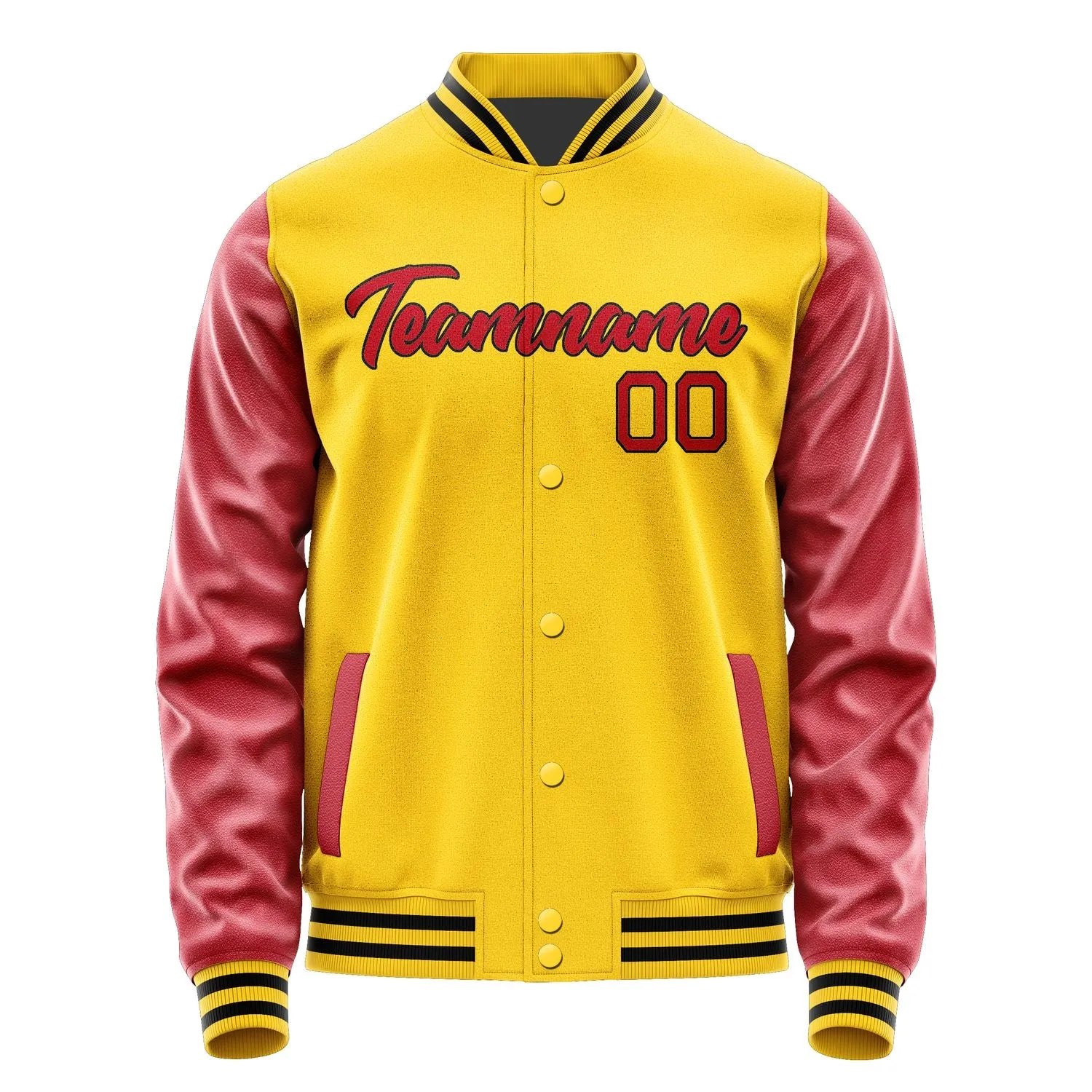 Custom Gold Pink Jacket sold by Tailorly product image thumbnail 2
