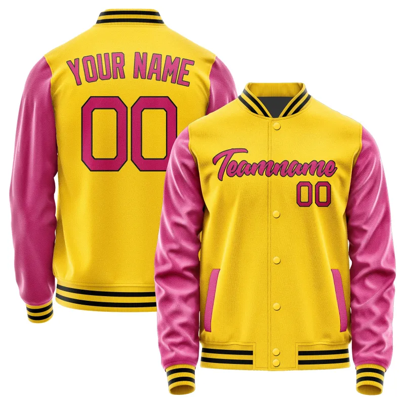 Custom Gold Pink Jacket sold by Tailorly
