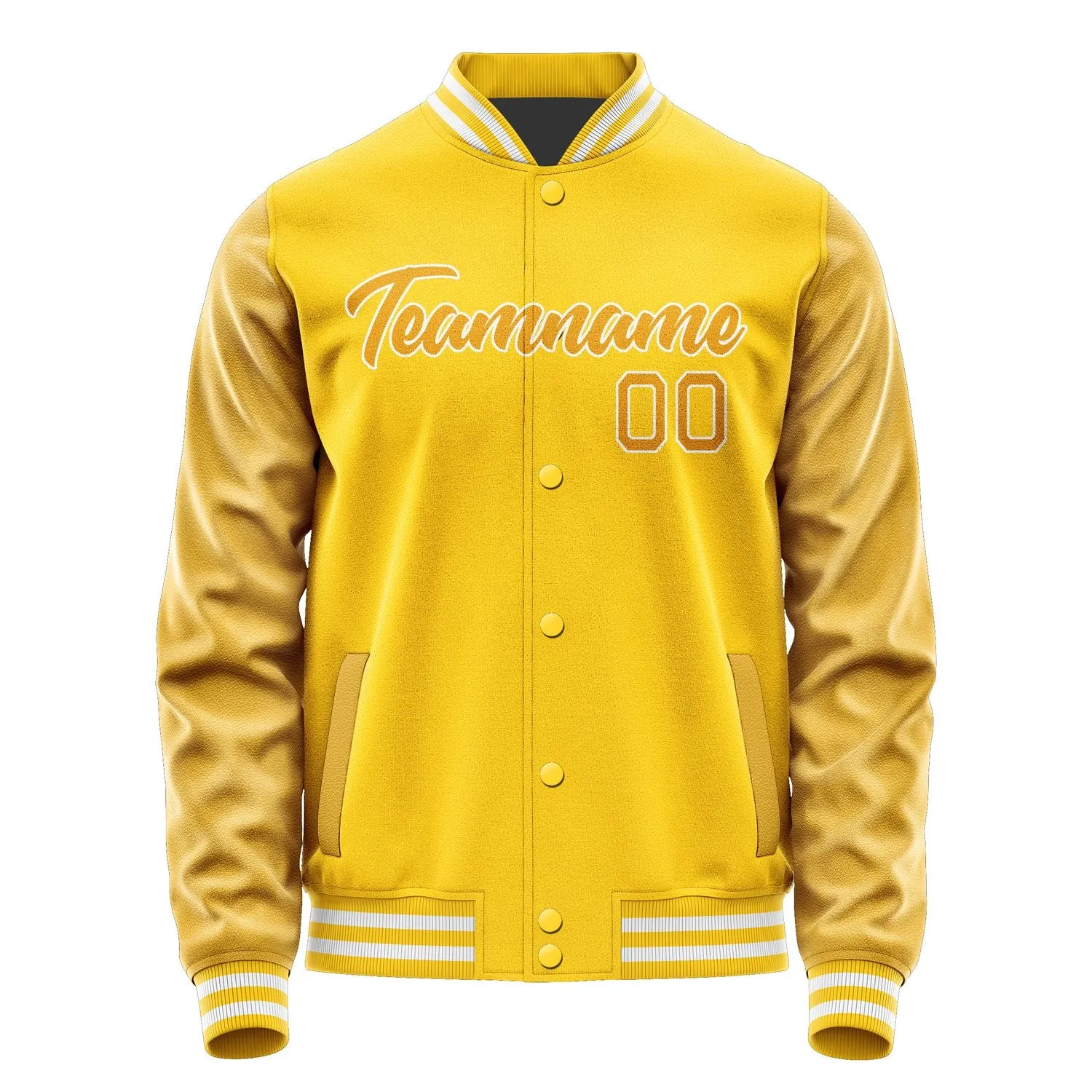 Custom Gold Yellow Jacket sold by Tailorly product image thumbnail 2