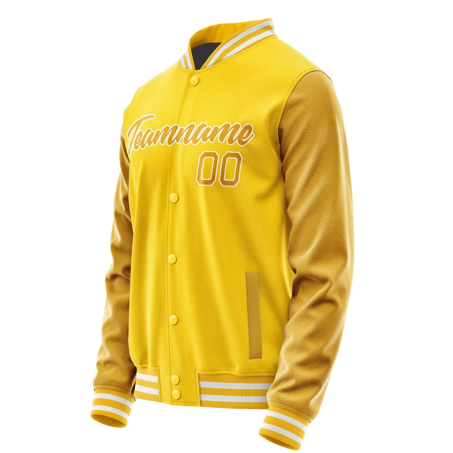 Custom Gold Yellow Jacket sold by Tailorly product image thumbnail 3