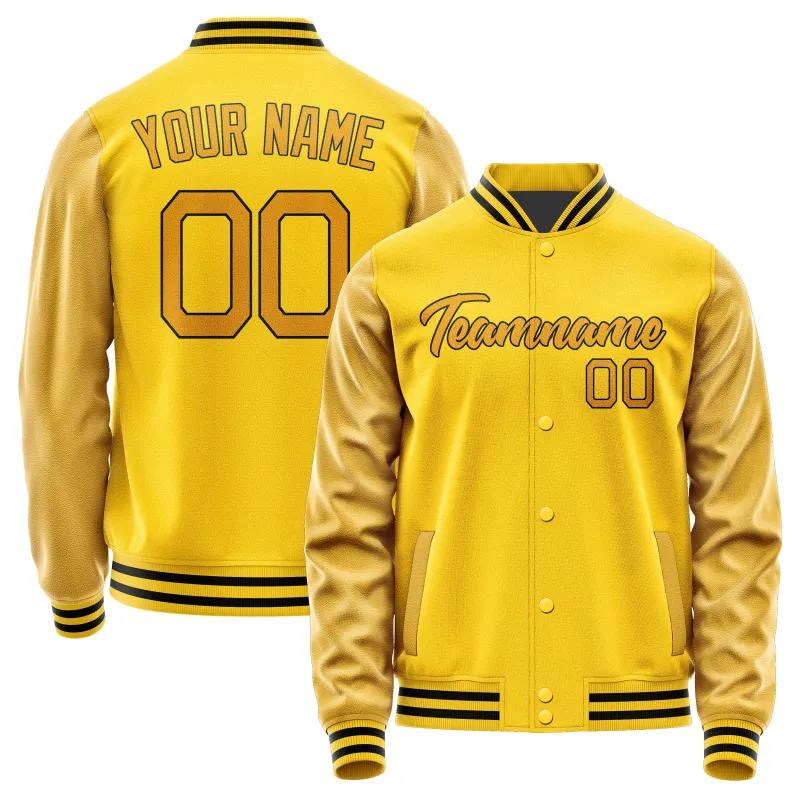 Custom Gold Yellow Jacket sold by Tailorly