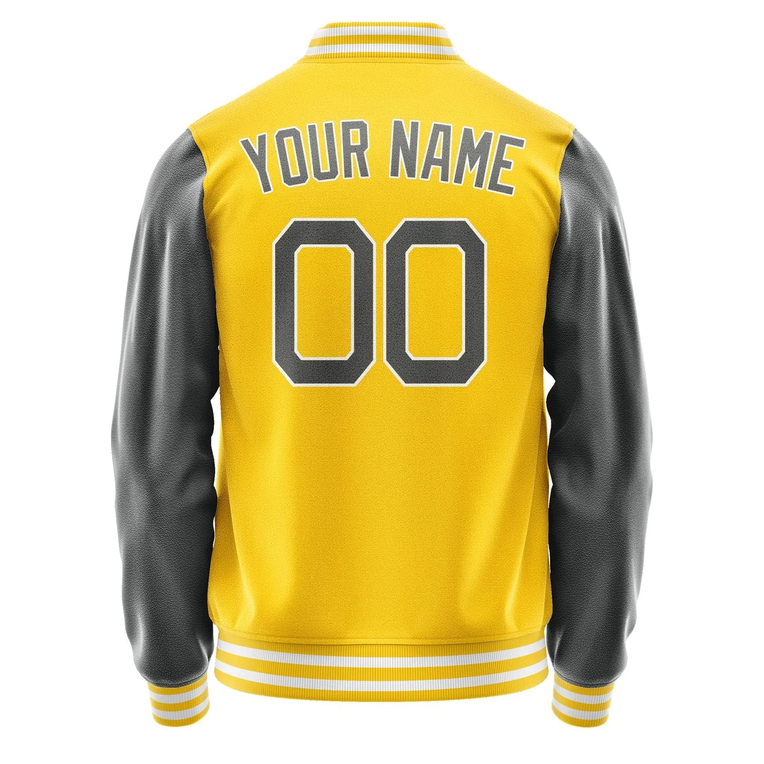 Custom Gold Dark Grey Jacket sold by Tailorly product image thumbnail 4