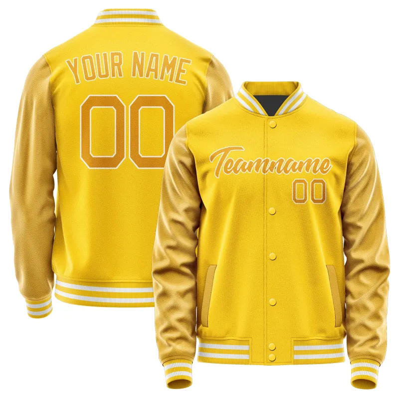 Custom Gold Yellow Jacket sold by Tailorly