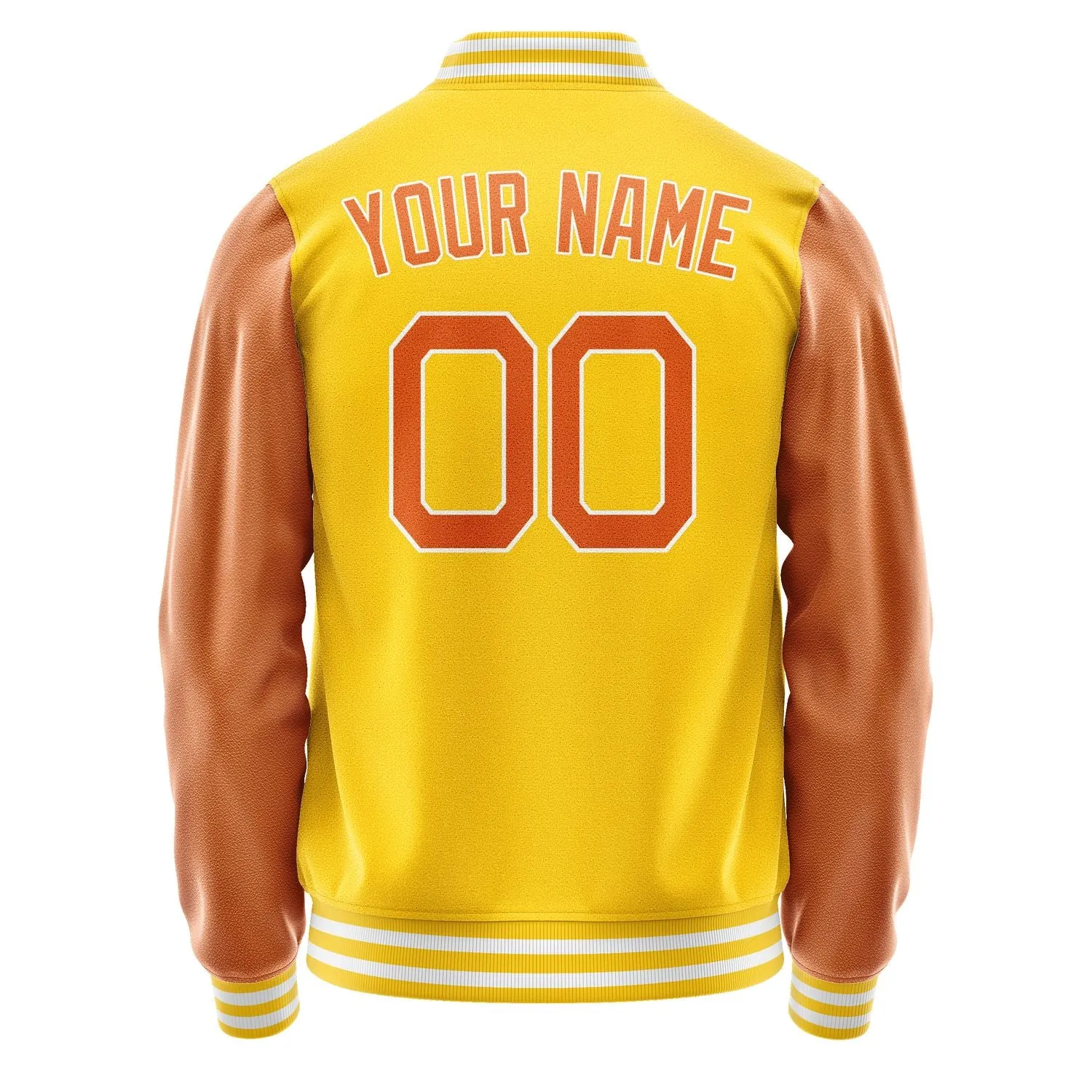 Custom Gold Orange Jacket sold by Tailorly product image thumbnail 4