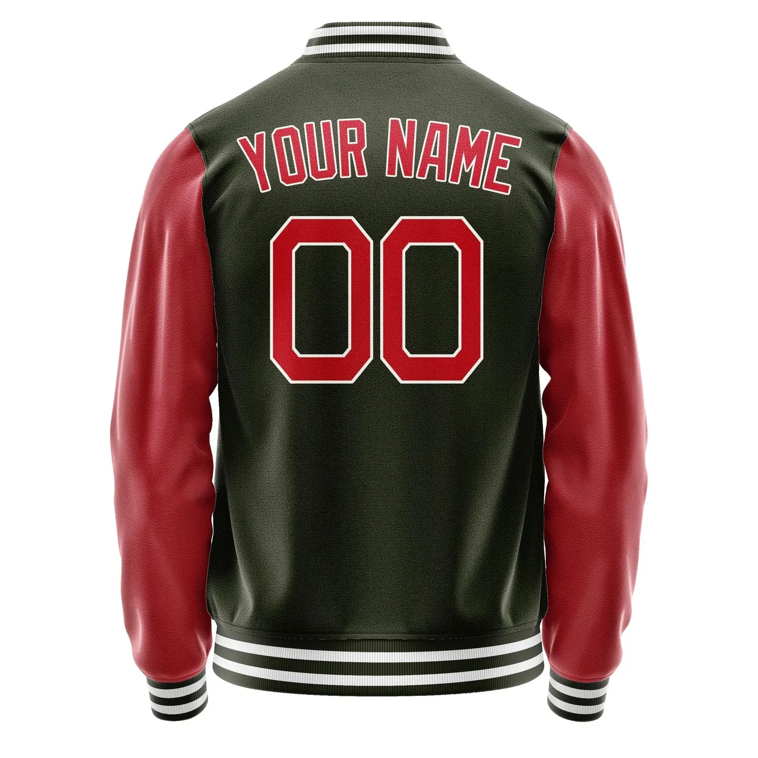 Custom Olive Red Jacket sold by Tailorly product image thumbnail 4