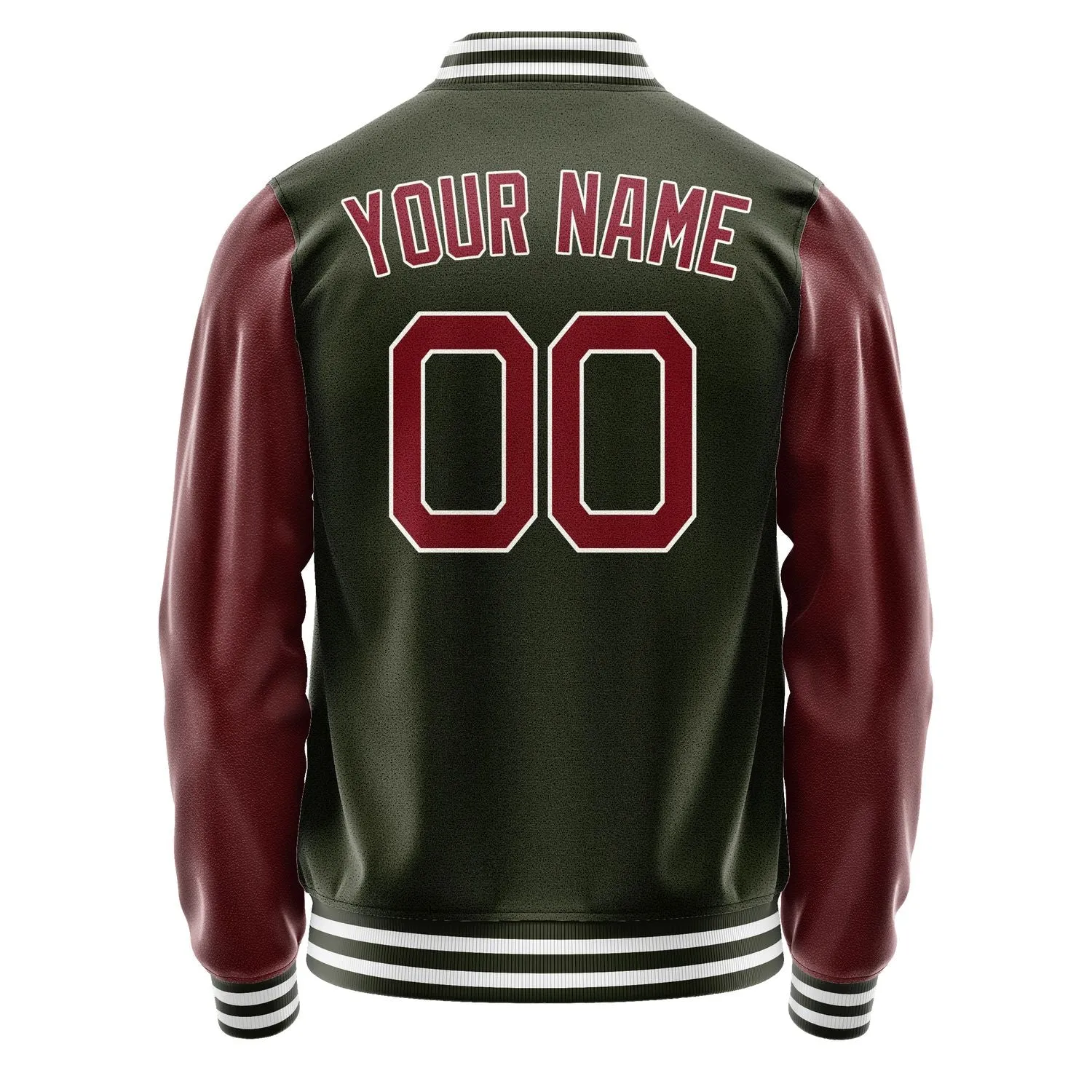 Custom Olive Red Jacket sold by Tailorly product image thumbnail 4