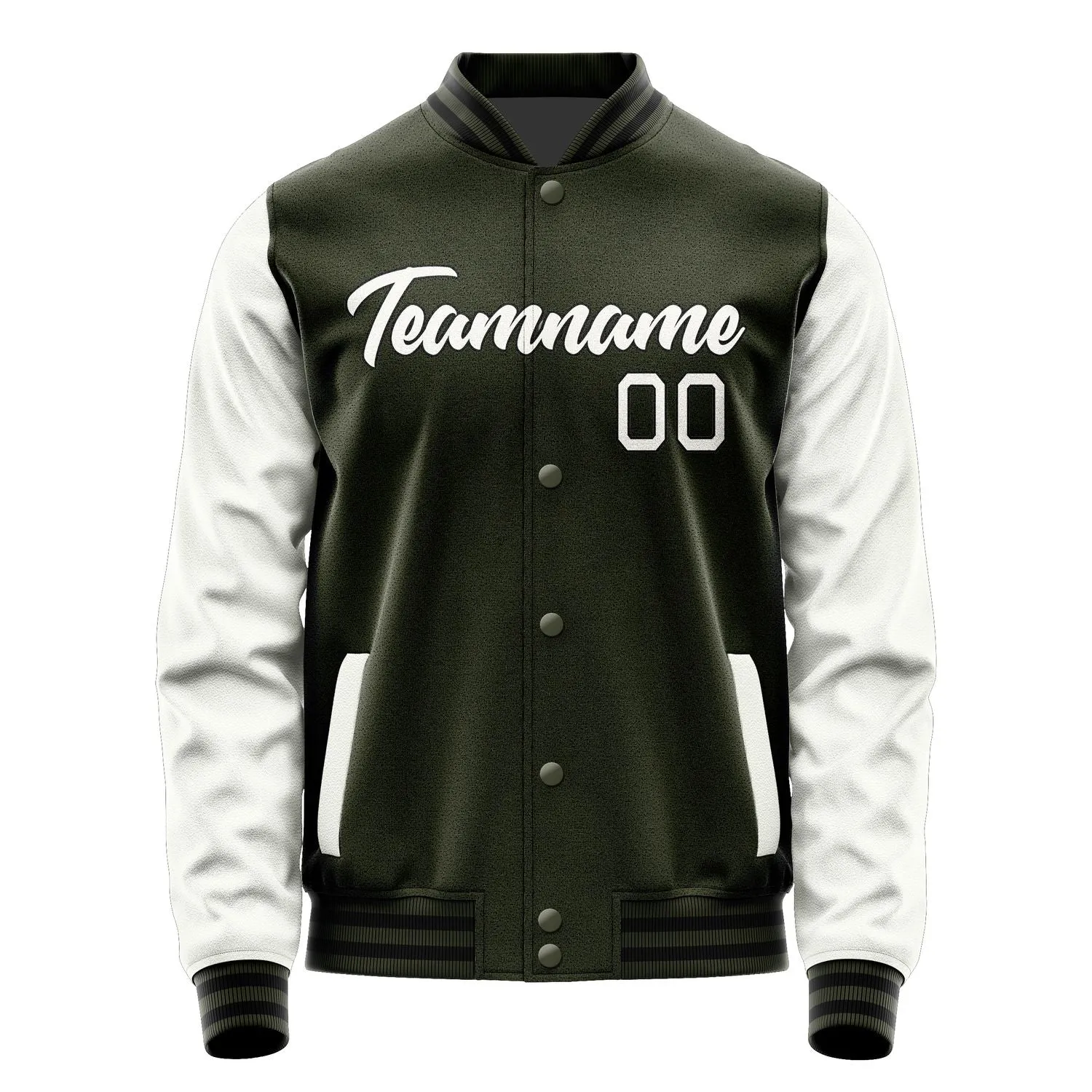Custom Olive Black Jacket sold by Tailorly product image thumbnail 2