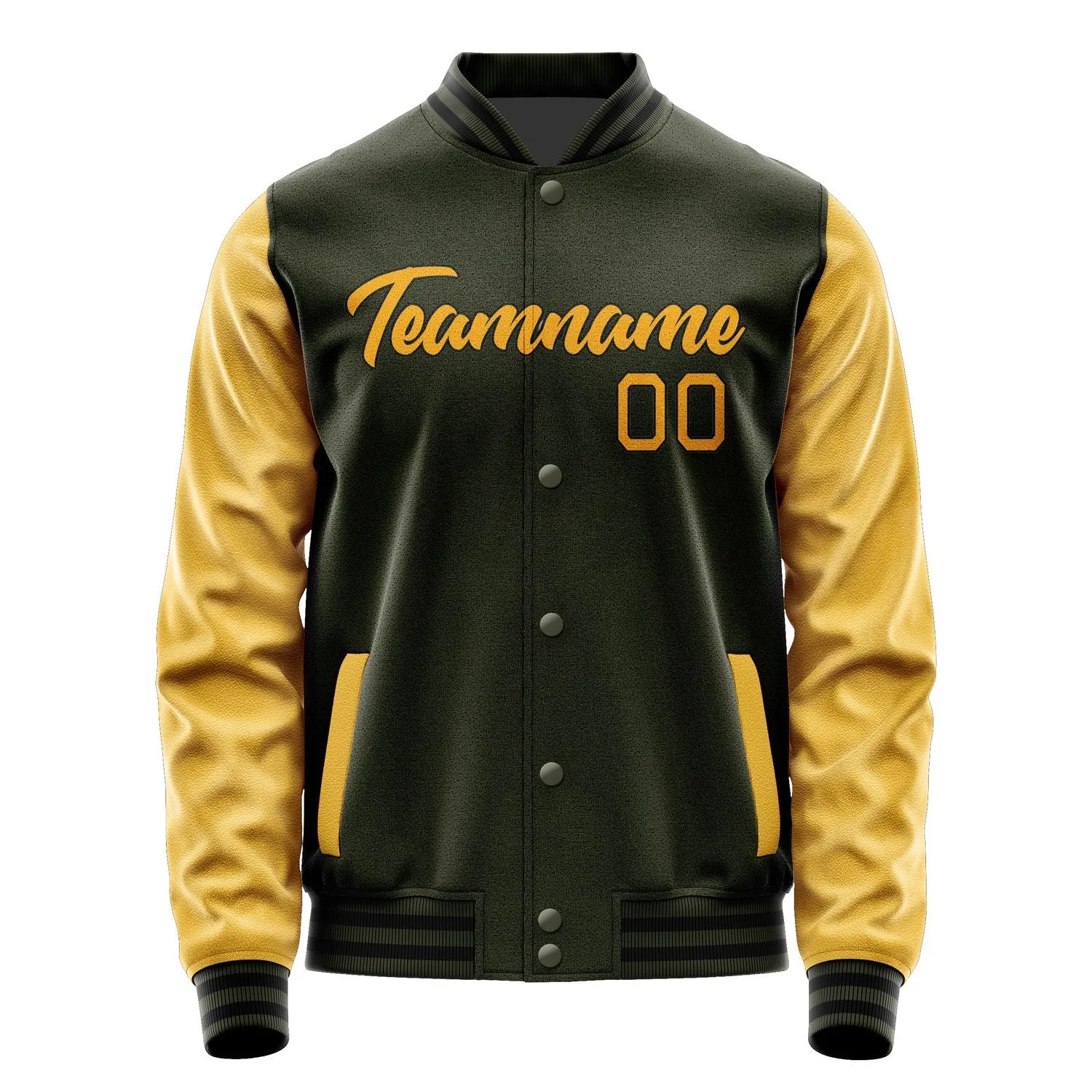 Custom Olive White Jacket sold by Tailorly product image thumbnail 2