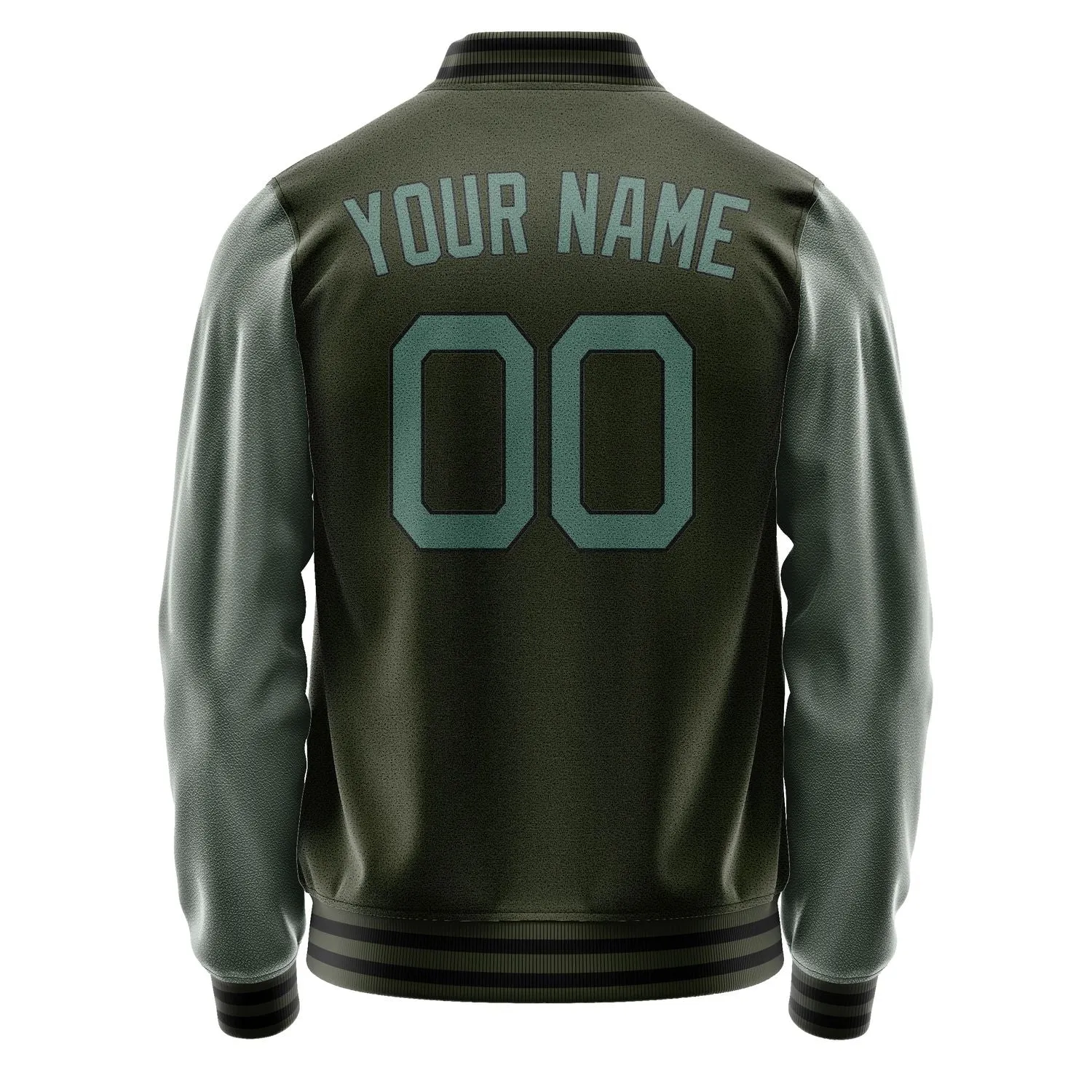 Custom Olive Blue Green Jacket sold by Tailorly product image thumbnail 4
