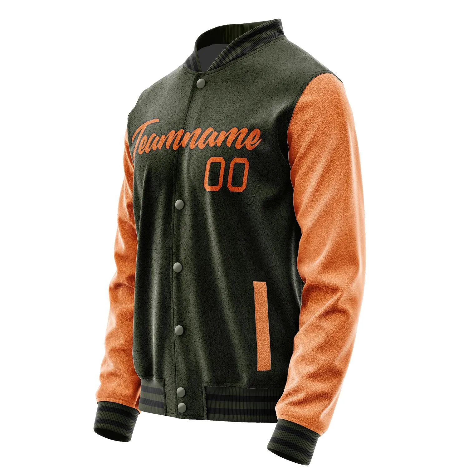 Custom Olive Orange Jacket sold by Tailorly product image thumbnail 3