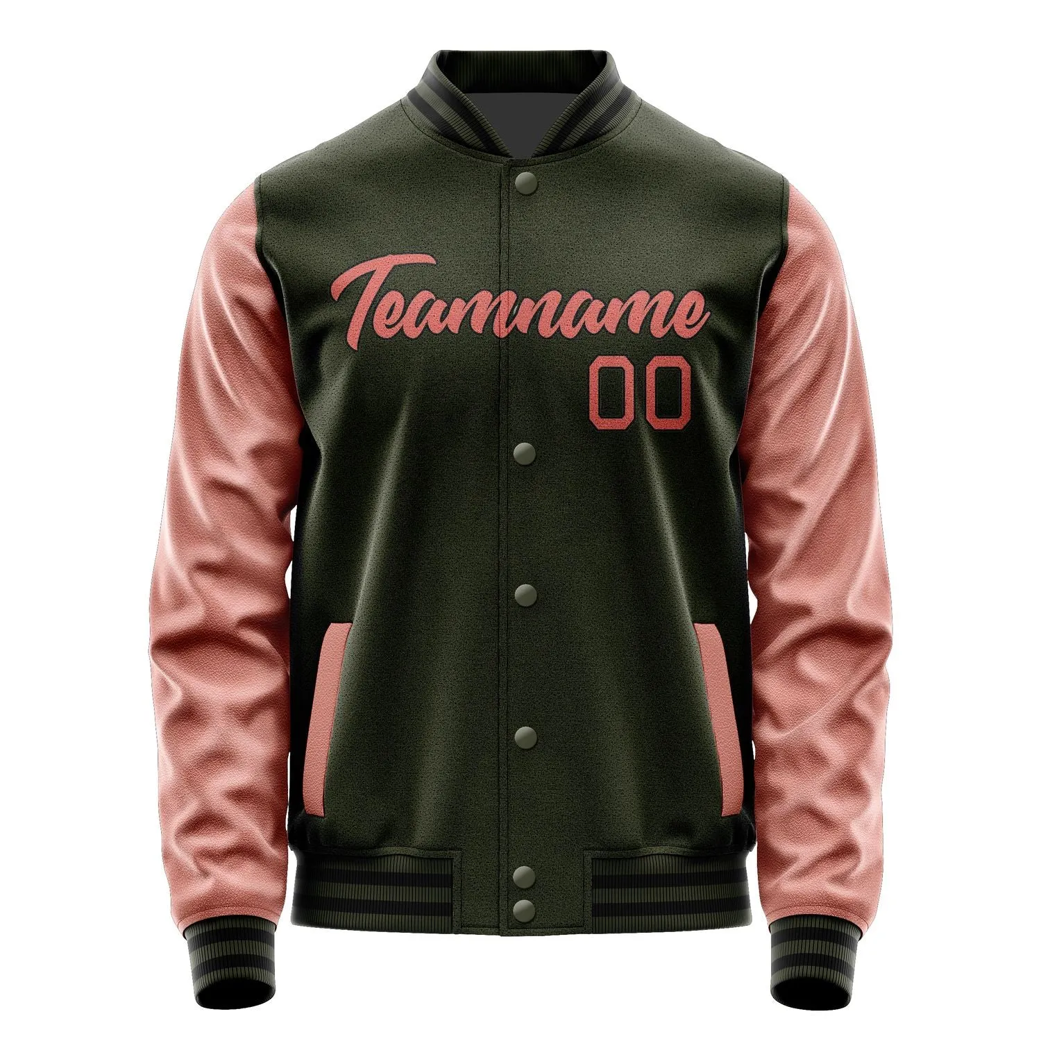 Custom Olive Copper Rose Jacket sold by Tailorly product image thumbnail 2