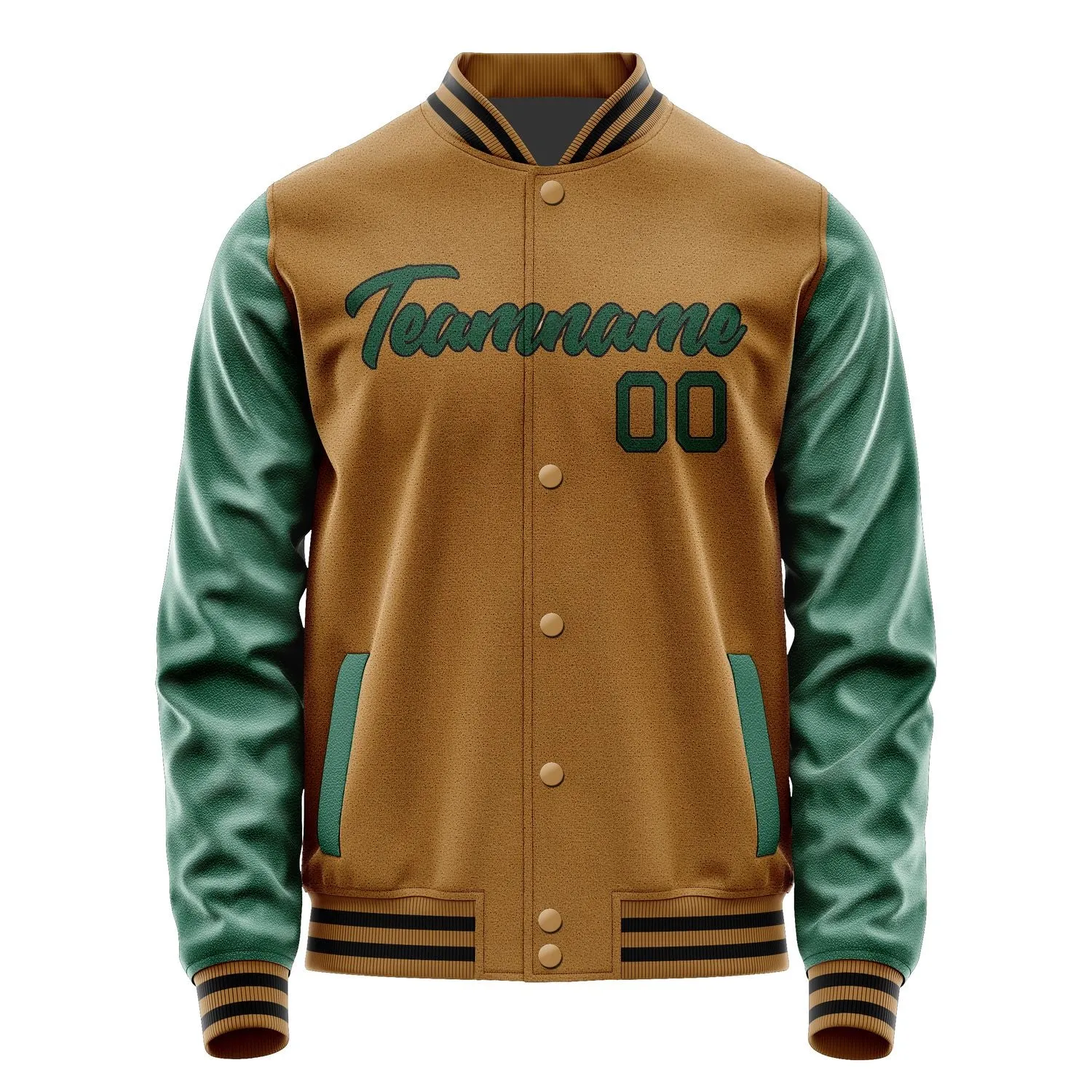 Custom Khaki Green Jacket sold by Tailorly product image thumbnail 2