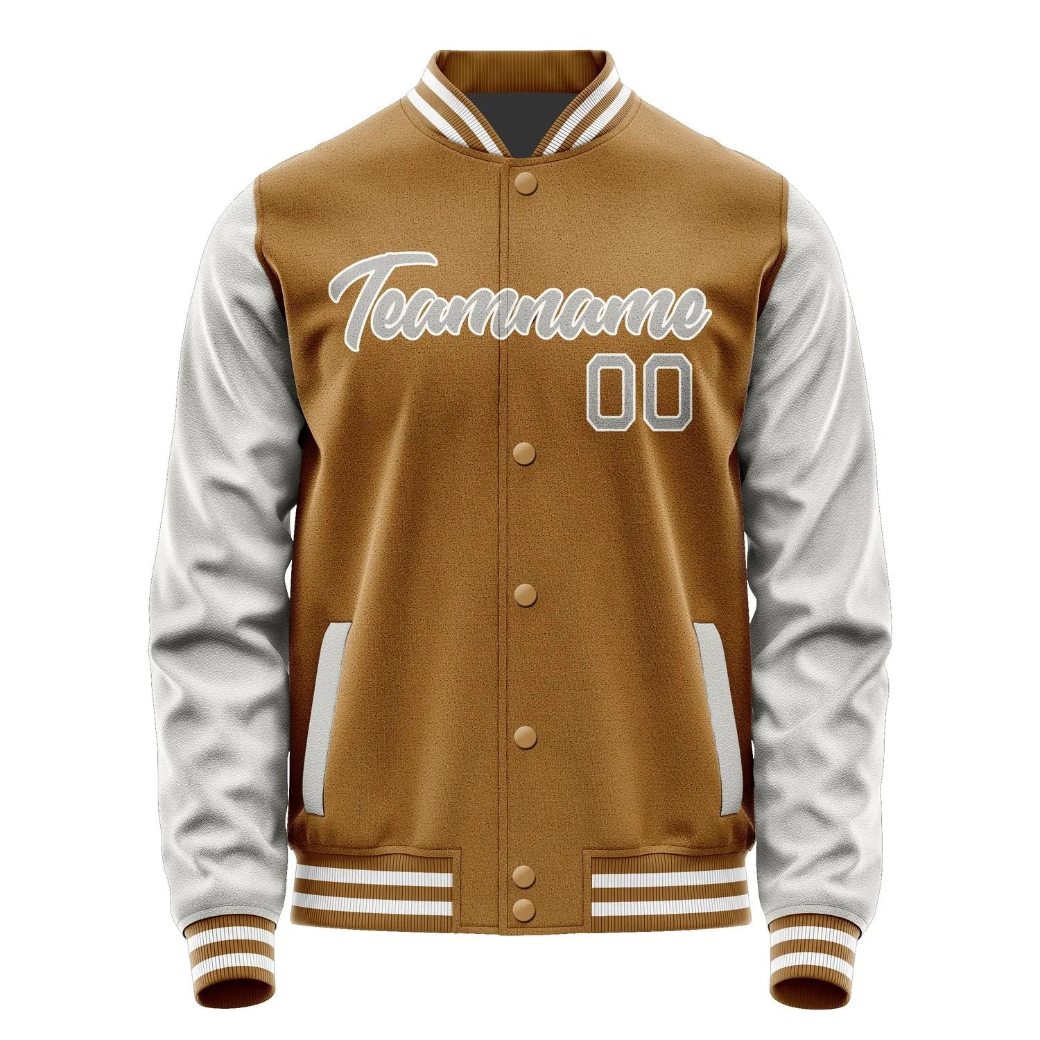 Custom Khaki Gray Jacket sold by Tailorly product image thumbnail 2