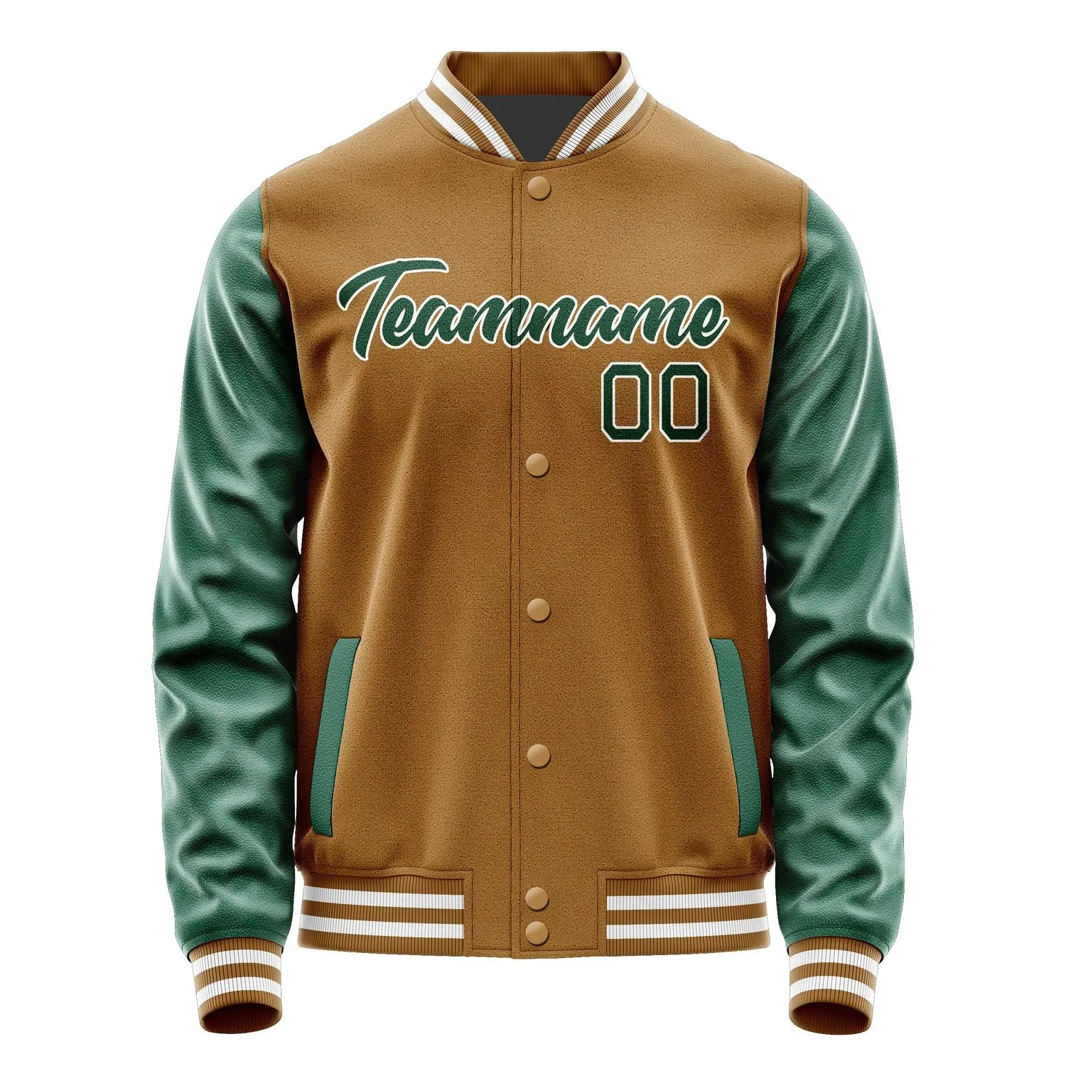 Custom Khaki Green Jacket sold by Tailorly product image thumbnail 2