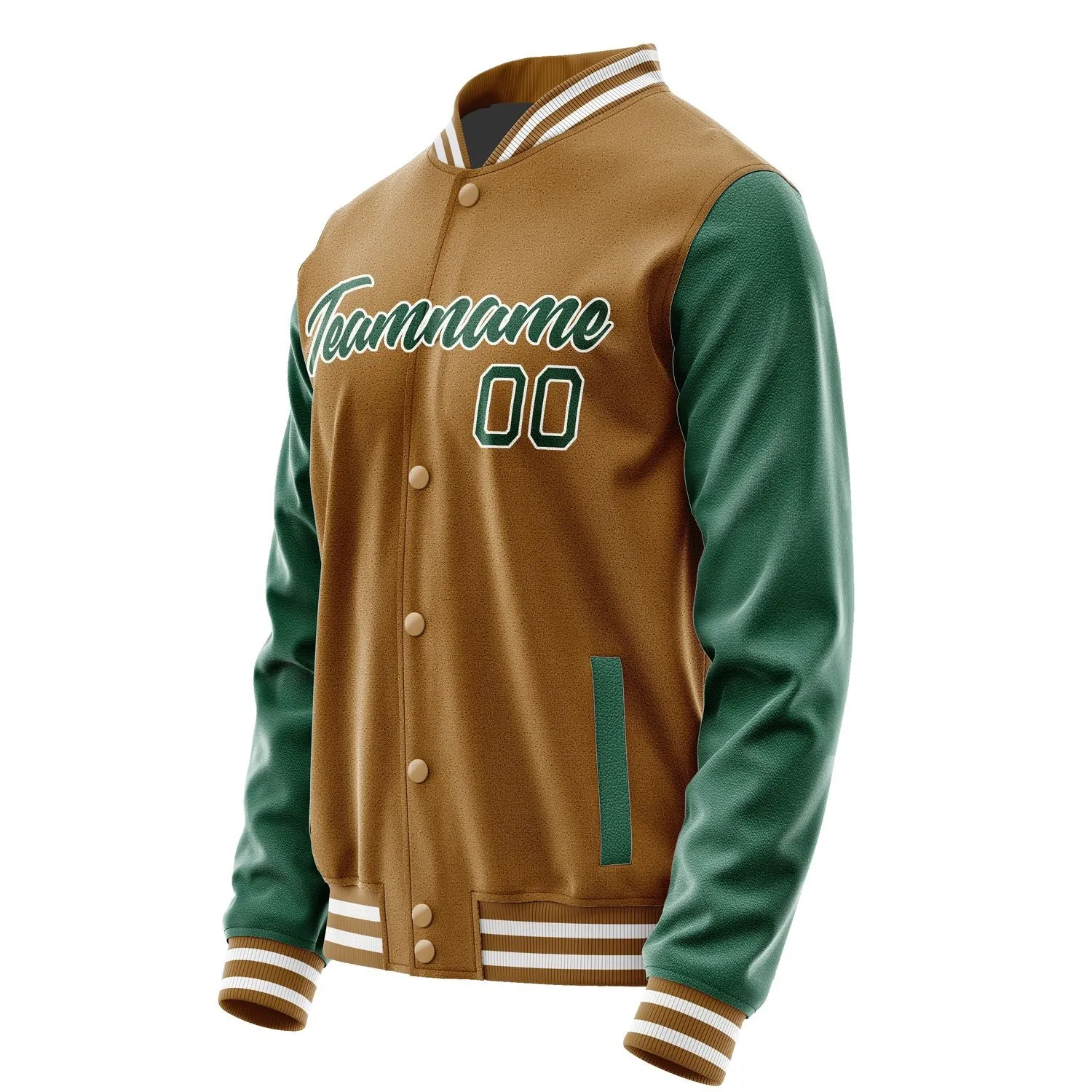 Custom Khaki Green Jacket sold by Tailorly product image thumbnail 3