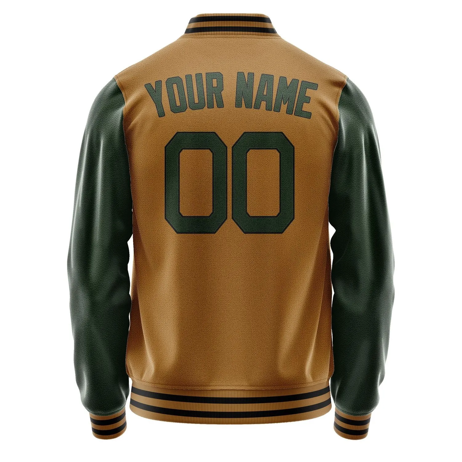 Custom Khaki Dark Green Jacket sold by Tailorly product image thumbnail 4