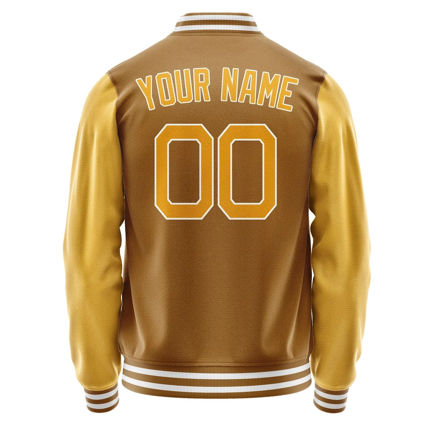 Custom Khaki Yellow Jacket sold by Tailorly product image thumbnail 4