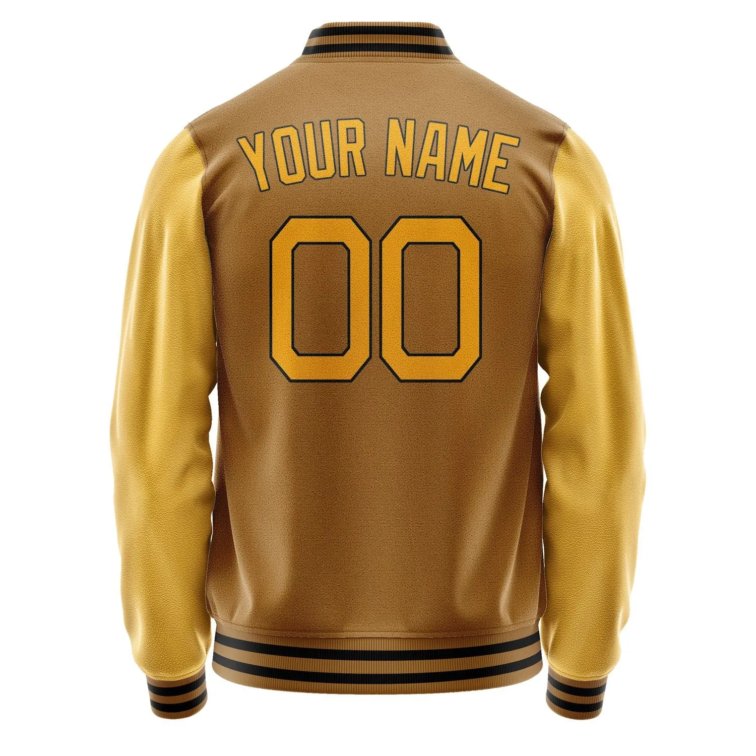 Custom Khaki Yellow Jacket sold by Tailorly product image thumbnail 4