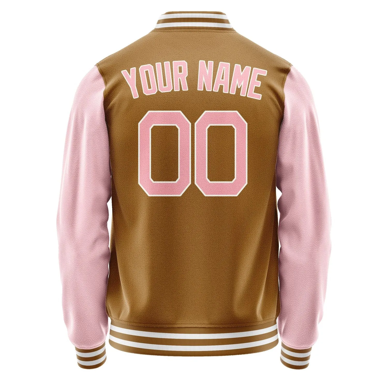Custom Khaki Light Pink Jacket sold by Tailorly product image thumbnail 4
