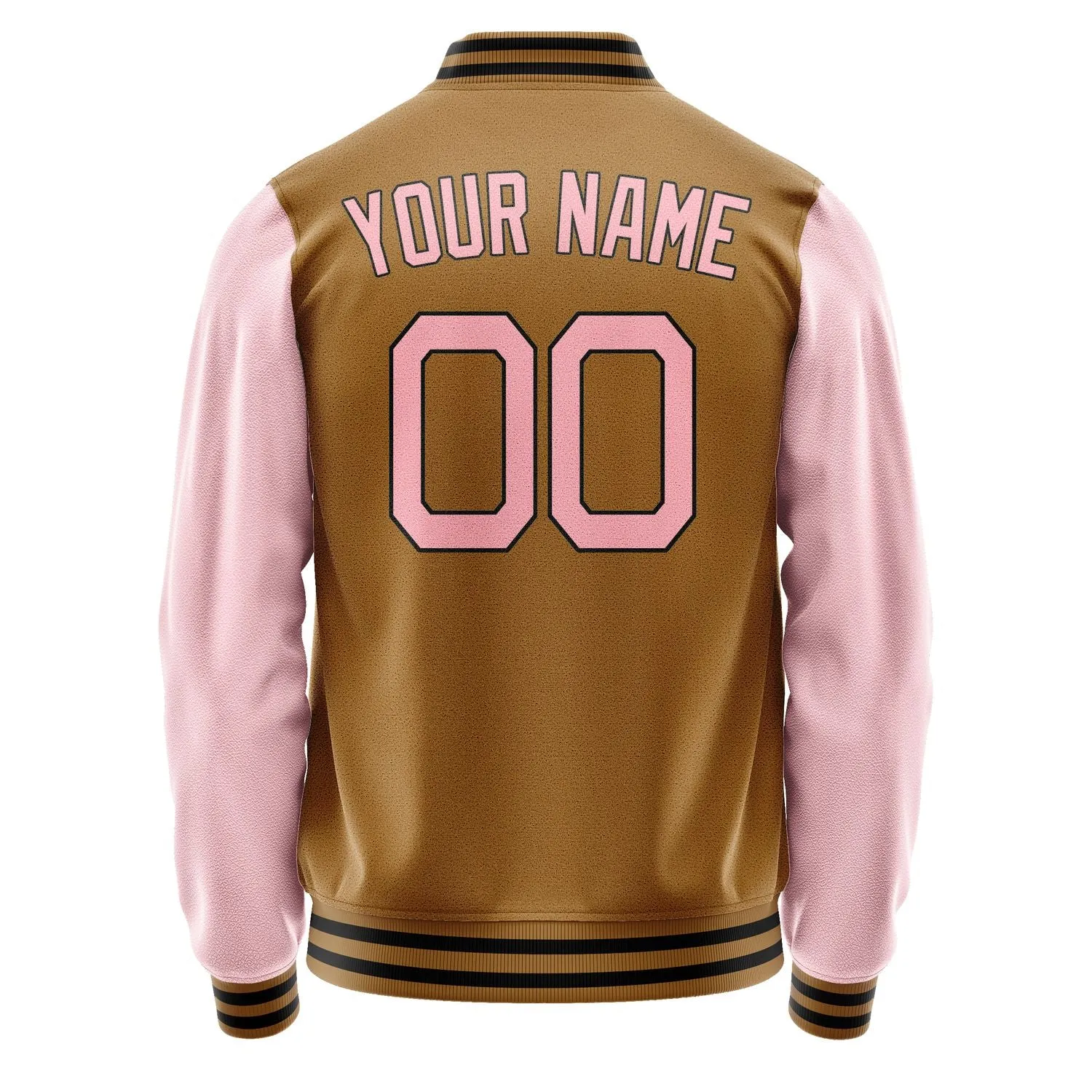Custom Khaki Light Pink Jacket sold by Tailorly product image thumbnail 4