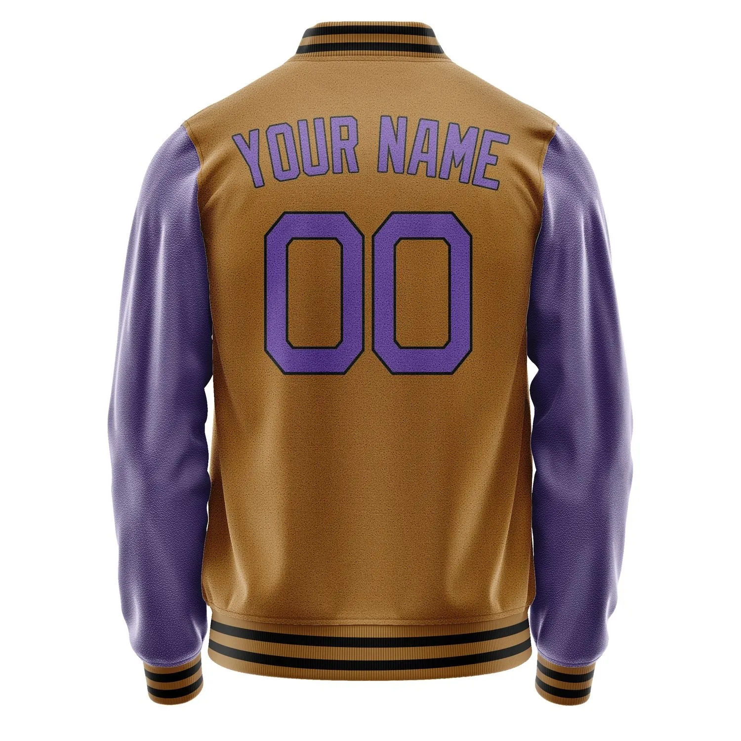 Custom Khaki Light Purple Jacket sold by Tailorly product image thumbnail 4