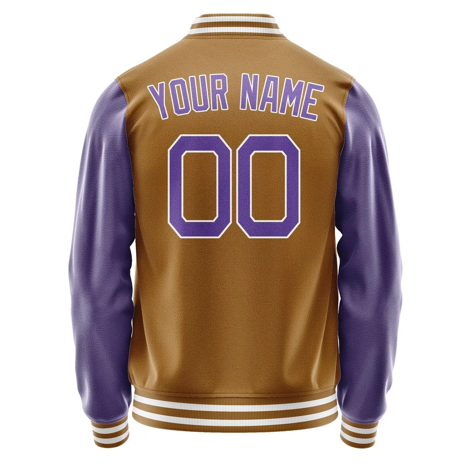 Custom Khaki Light Purple Jacket sold by Tailorly product image thumbnail 4