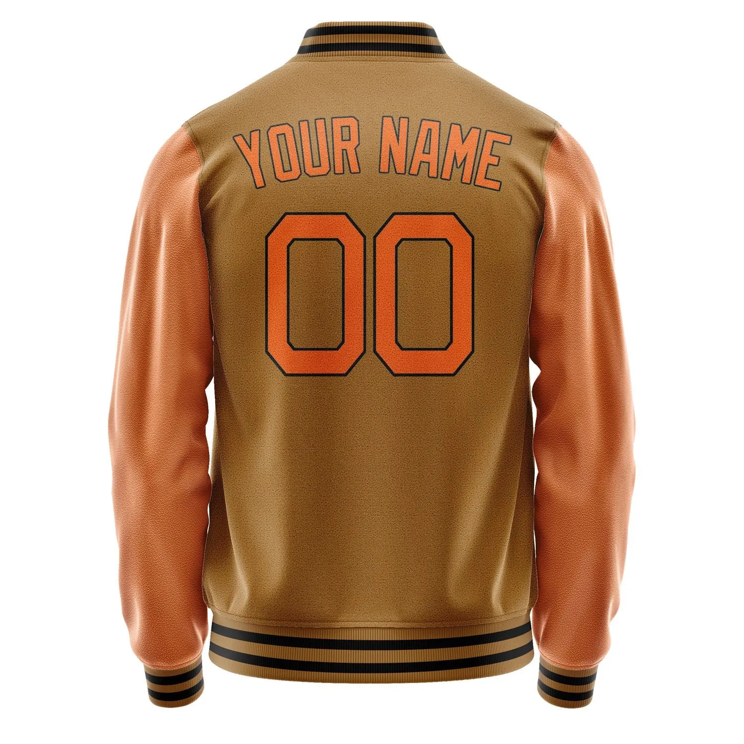 Custom Khaki Orange Jacket sold by Tailorly product image thumbnail 4