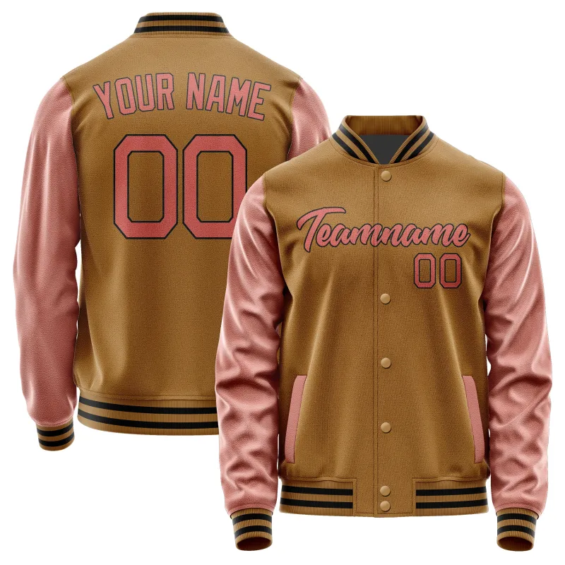 Custom Khaki Copper Rose Jacket sold by Tailorly