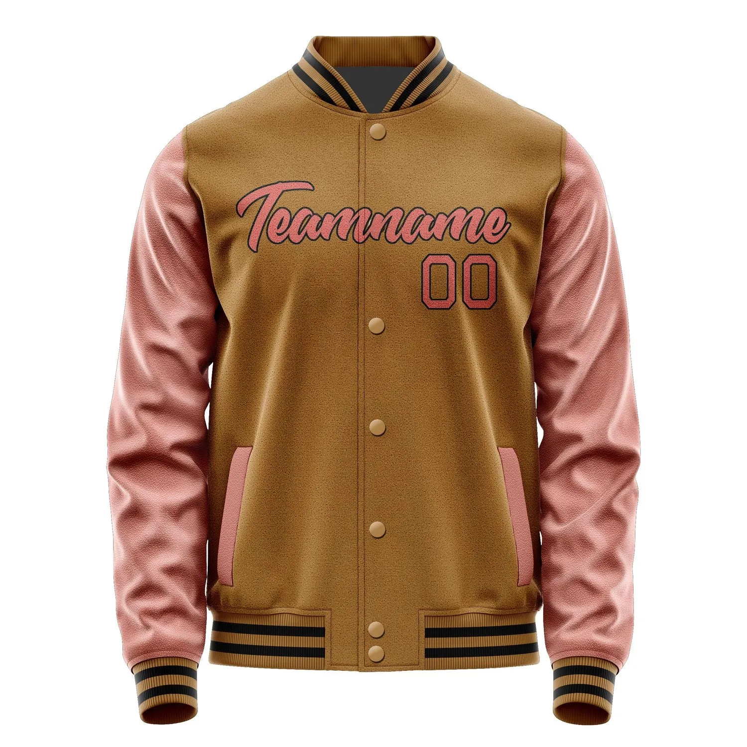 Custom Khaki Copper Rose Jacket sold by Tailorly product image thumbnail 2