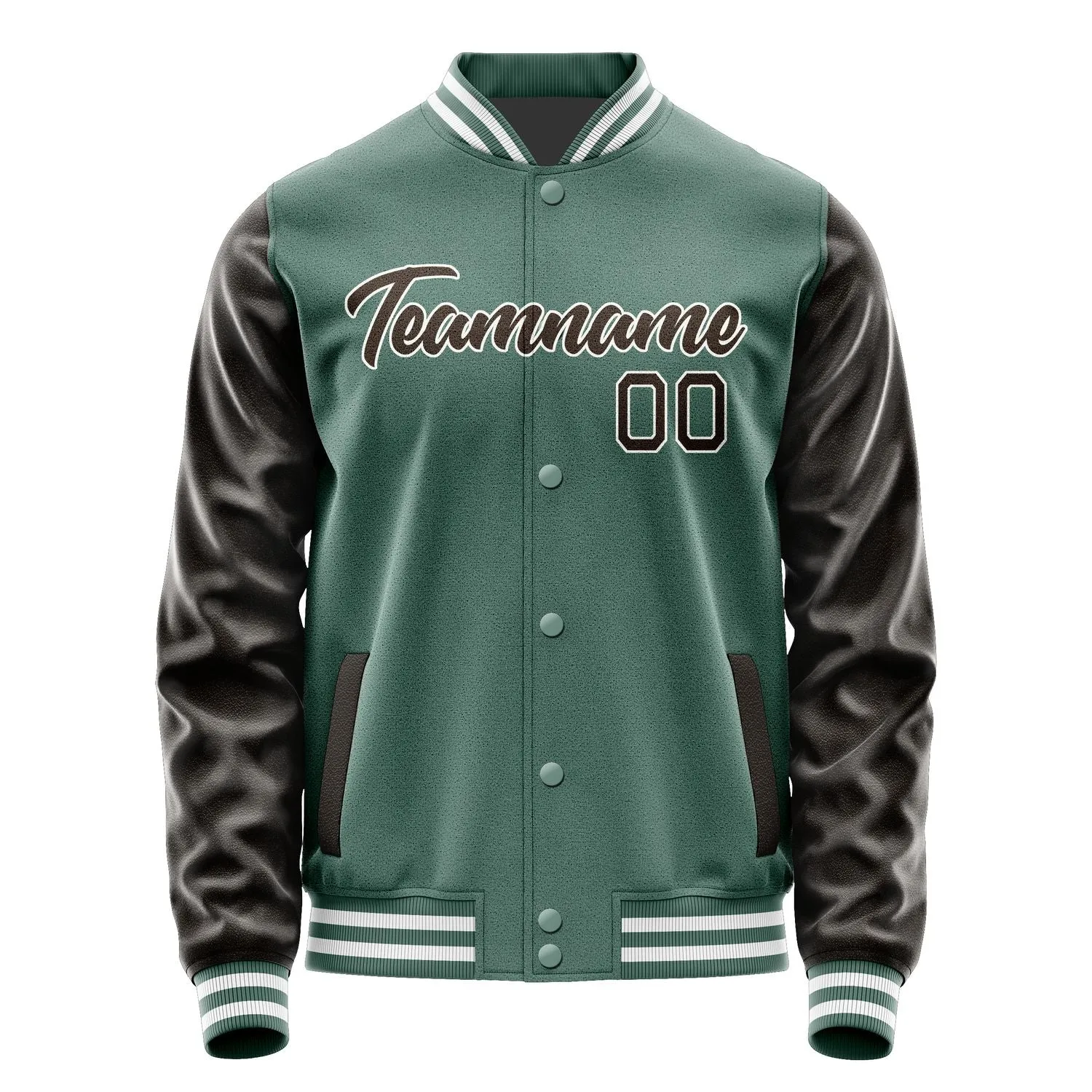 Custom Blue Green Brown Jacket sold by Tailorly product image thumbnail 2
