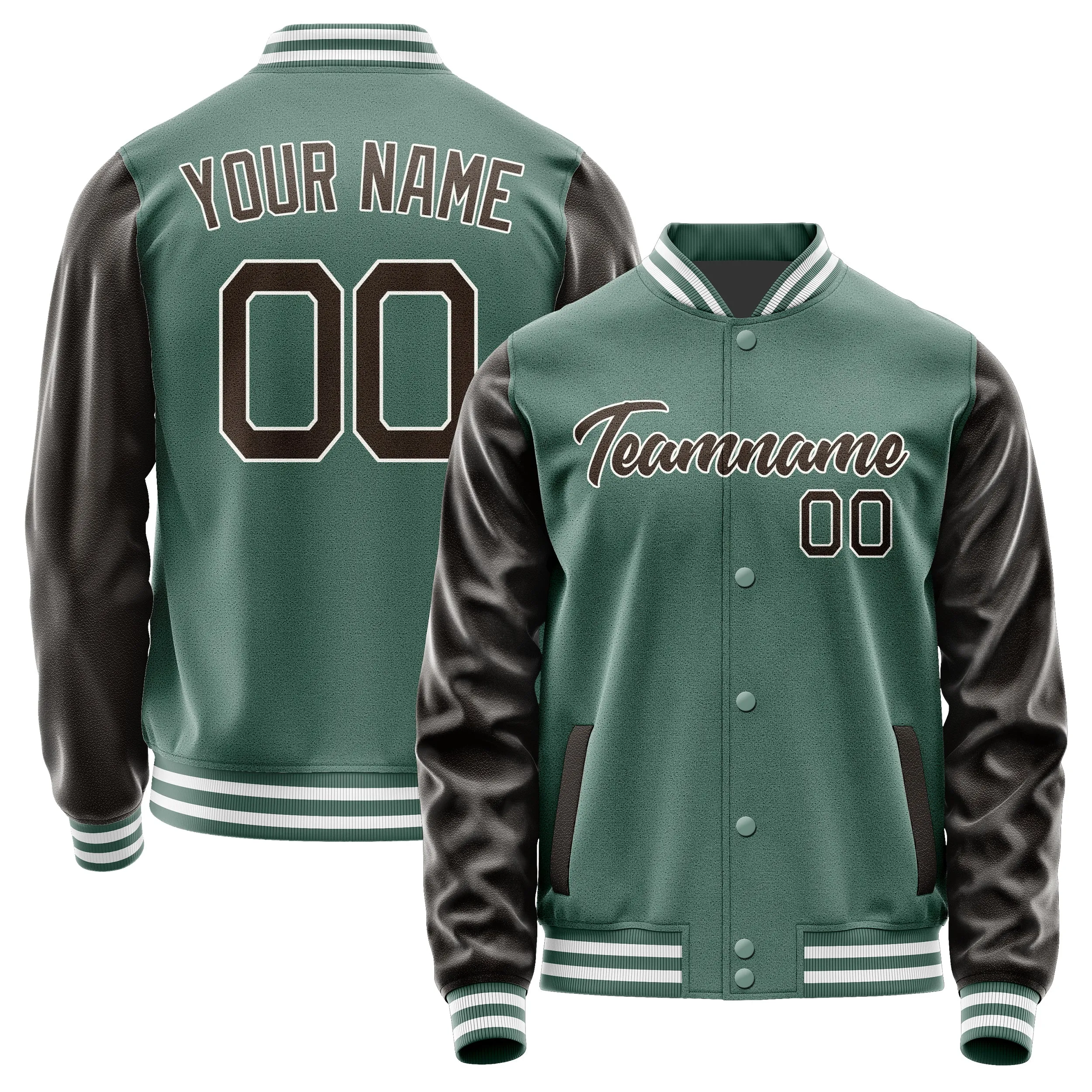 Custom Blue Green Brown Jacket sold by Tailorly