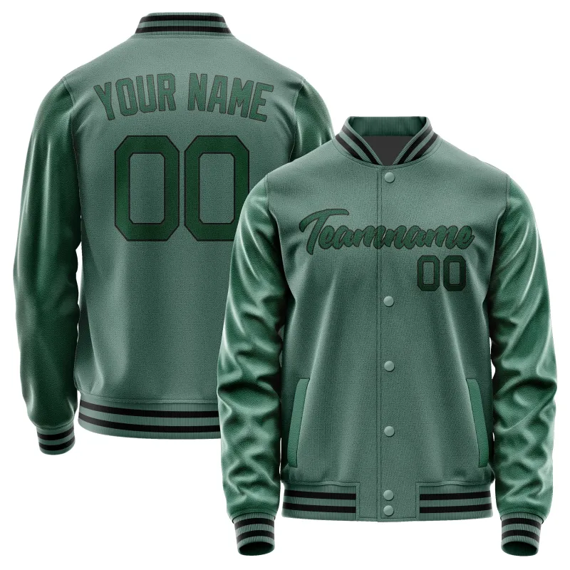 Custom Blue Green Green Jacket sold by Tailorly