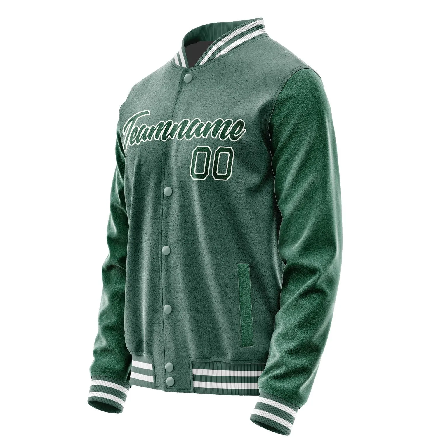 Custom Blue Green Green Jacket sold by Tailorly product image thumbnail 3