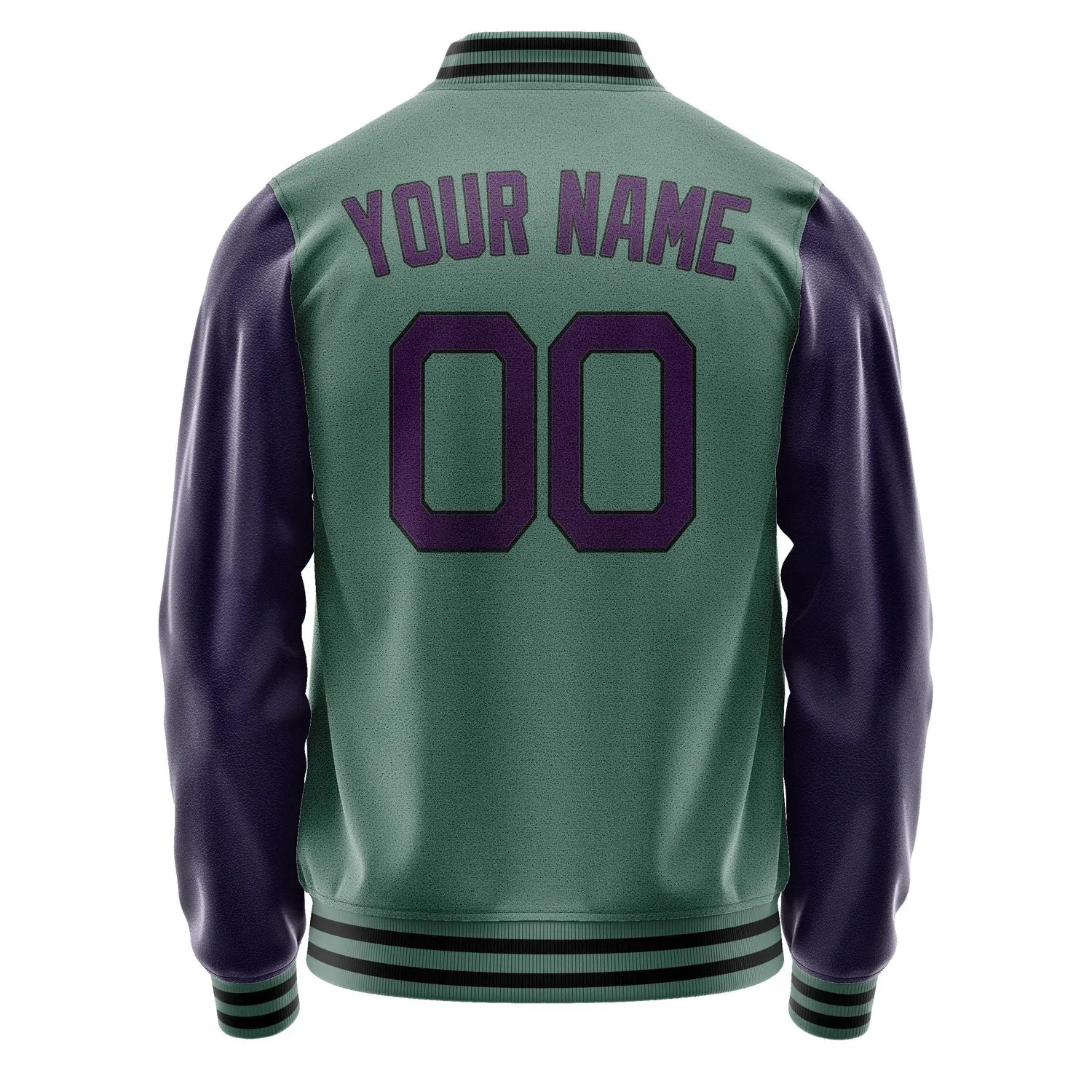 Custom Blue Green Purple Jacket sold by Tailorly product image thumbnail 4