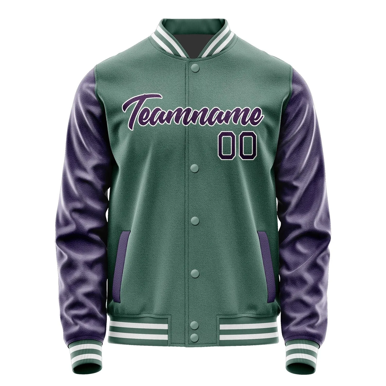 Custom Blue Green Purple Jacket sold by Tailorly product image thumbnail 2
