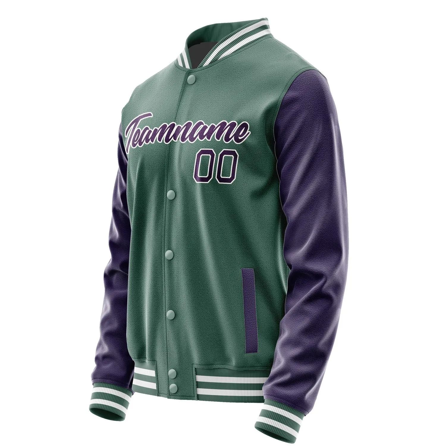 Custom Blue Green Purple Jacket sold by Tailorly product image thumbnail 3