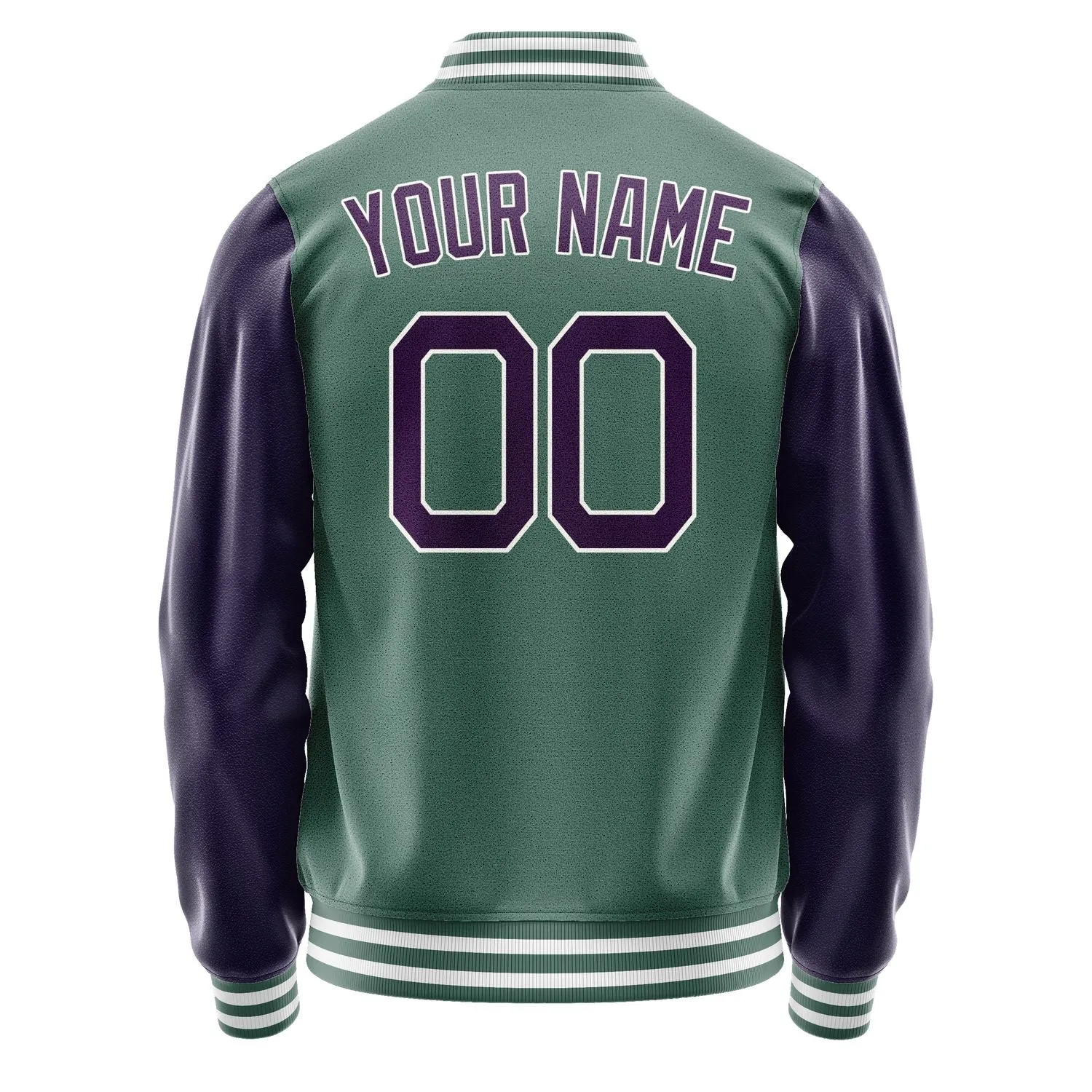 Custom Blue Green Purple Jacket sold by Tailorly product image thumbnail 4