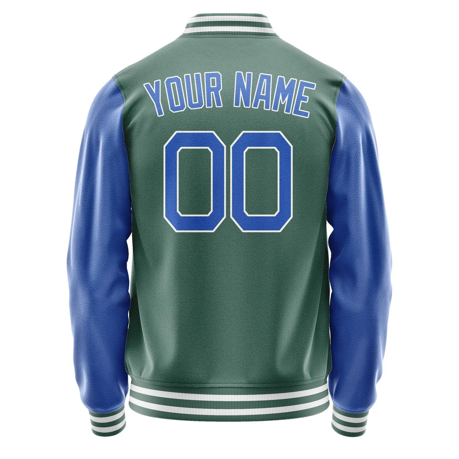 Custom Blue Green Sky Blue Jacket sold by Tailorly product image thumbnail 4