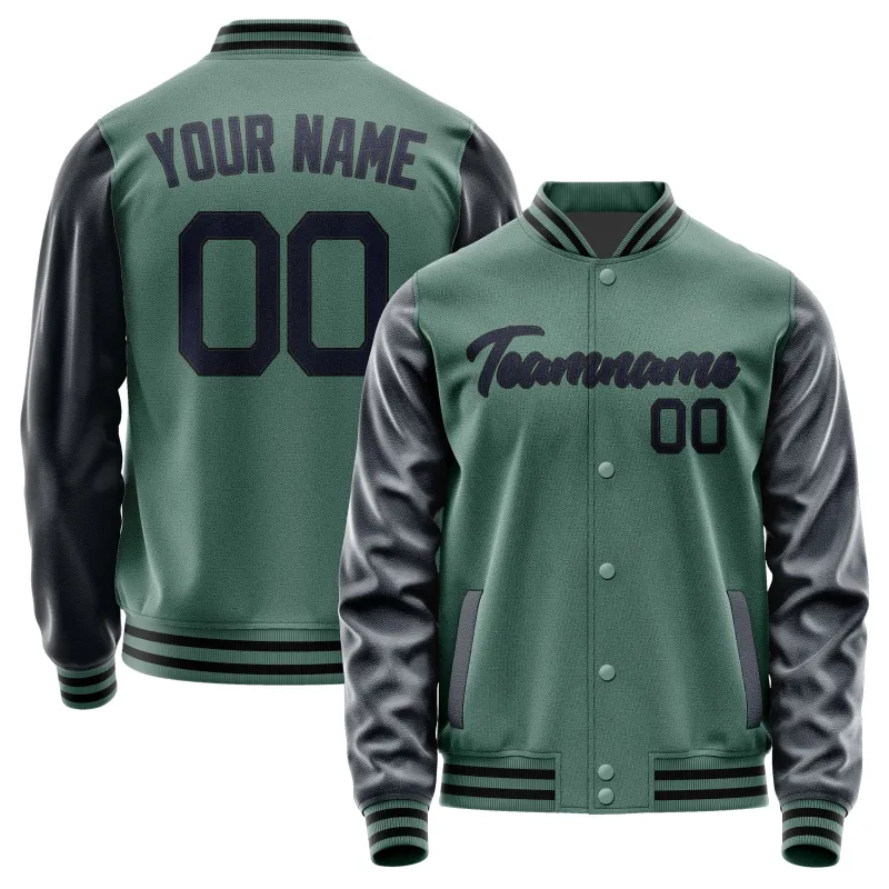 Custom Blue Green Navy Jacket sold by Tailorly