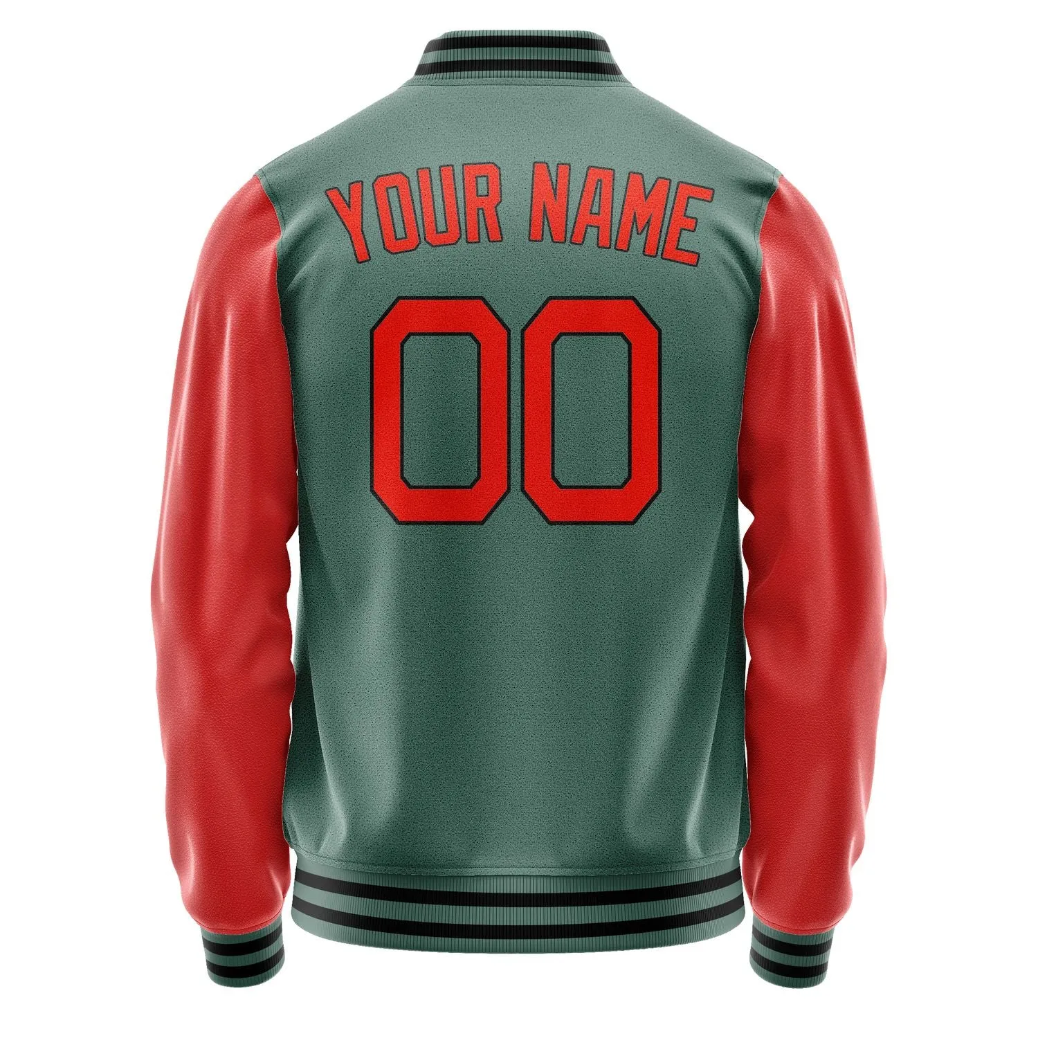 Custom Blue Green Orange Red Jacket sold by Tailorly product image thumbnail 4