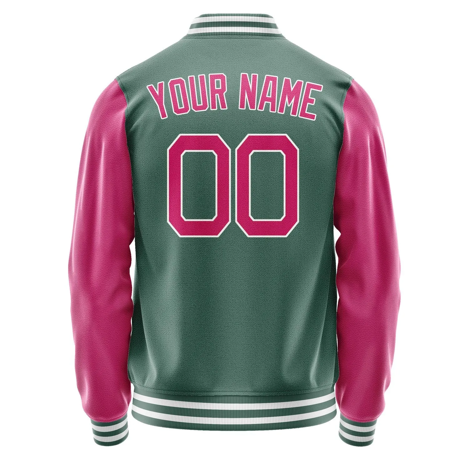 Custom Blue Green Pink Jacket sold by Tailorly product image thumbnail 4