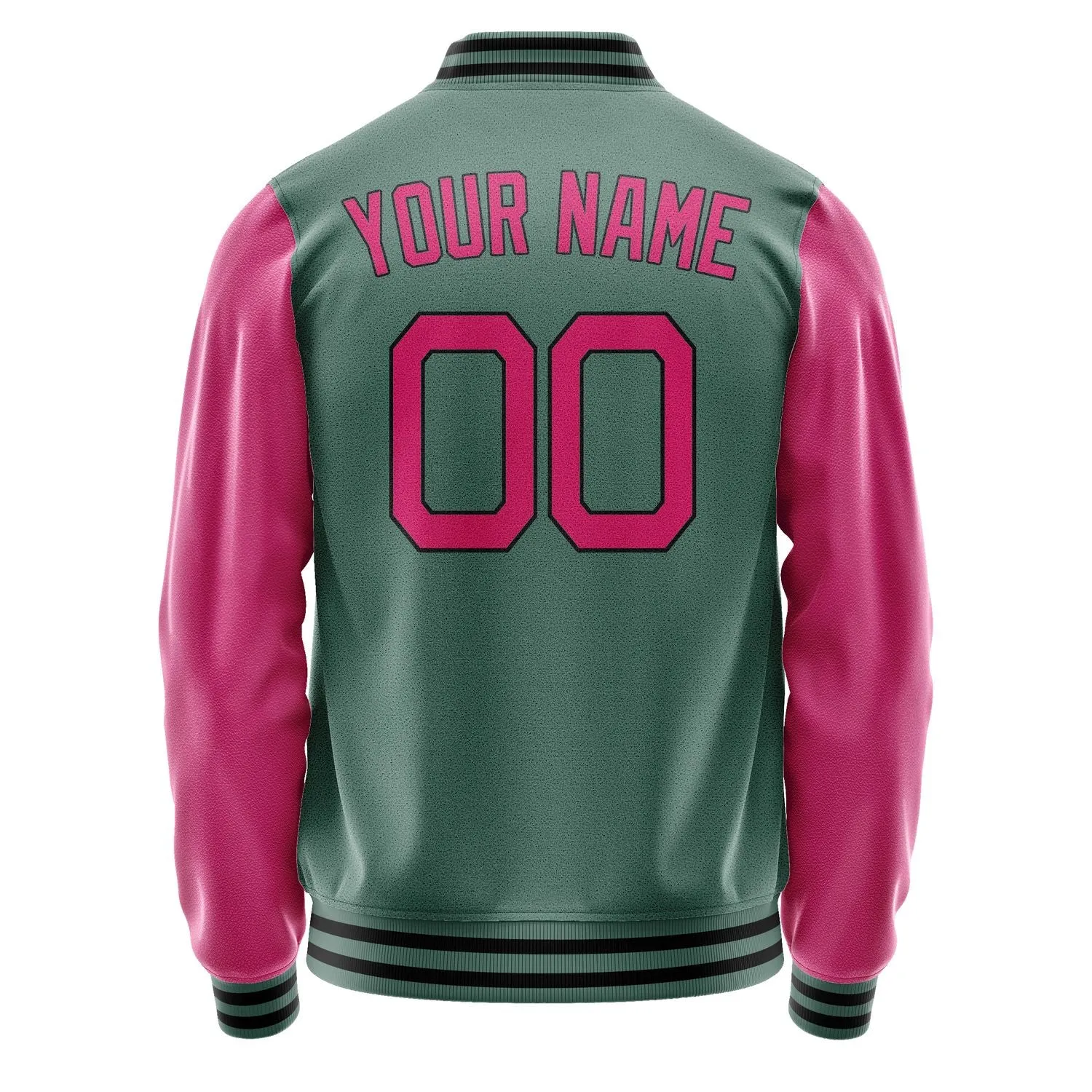 Custom Blue Green Pink Jacket sold by Tailorly product image thumbnail 4
