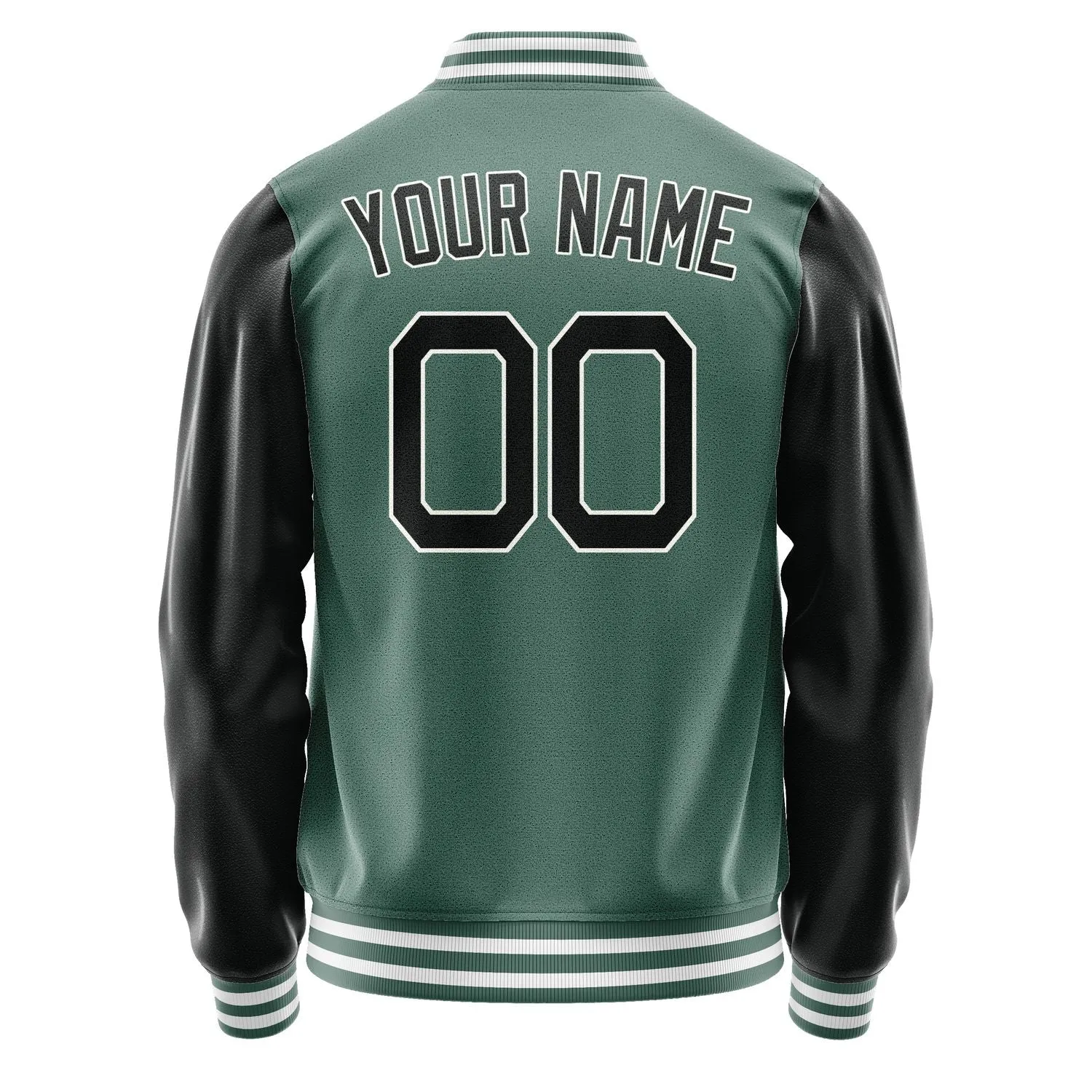 Custom Blue Green Black Jacket sold by Tailorly product image thumbnail 4